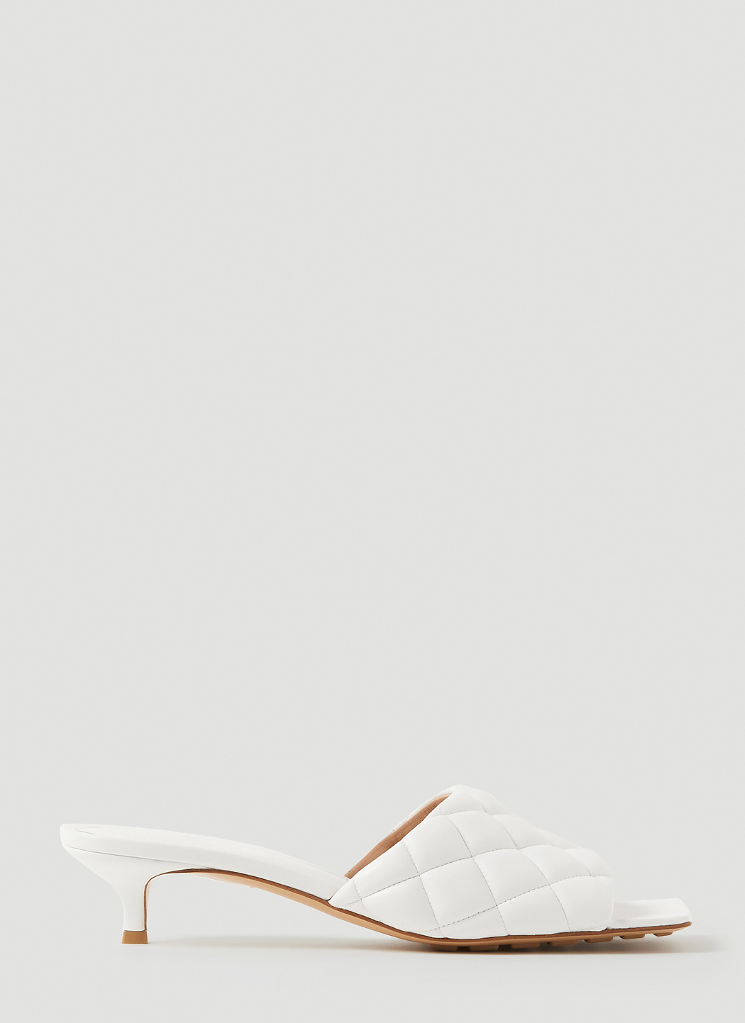 Padded Kitten Heel Mules