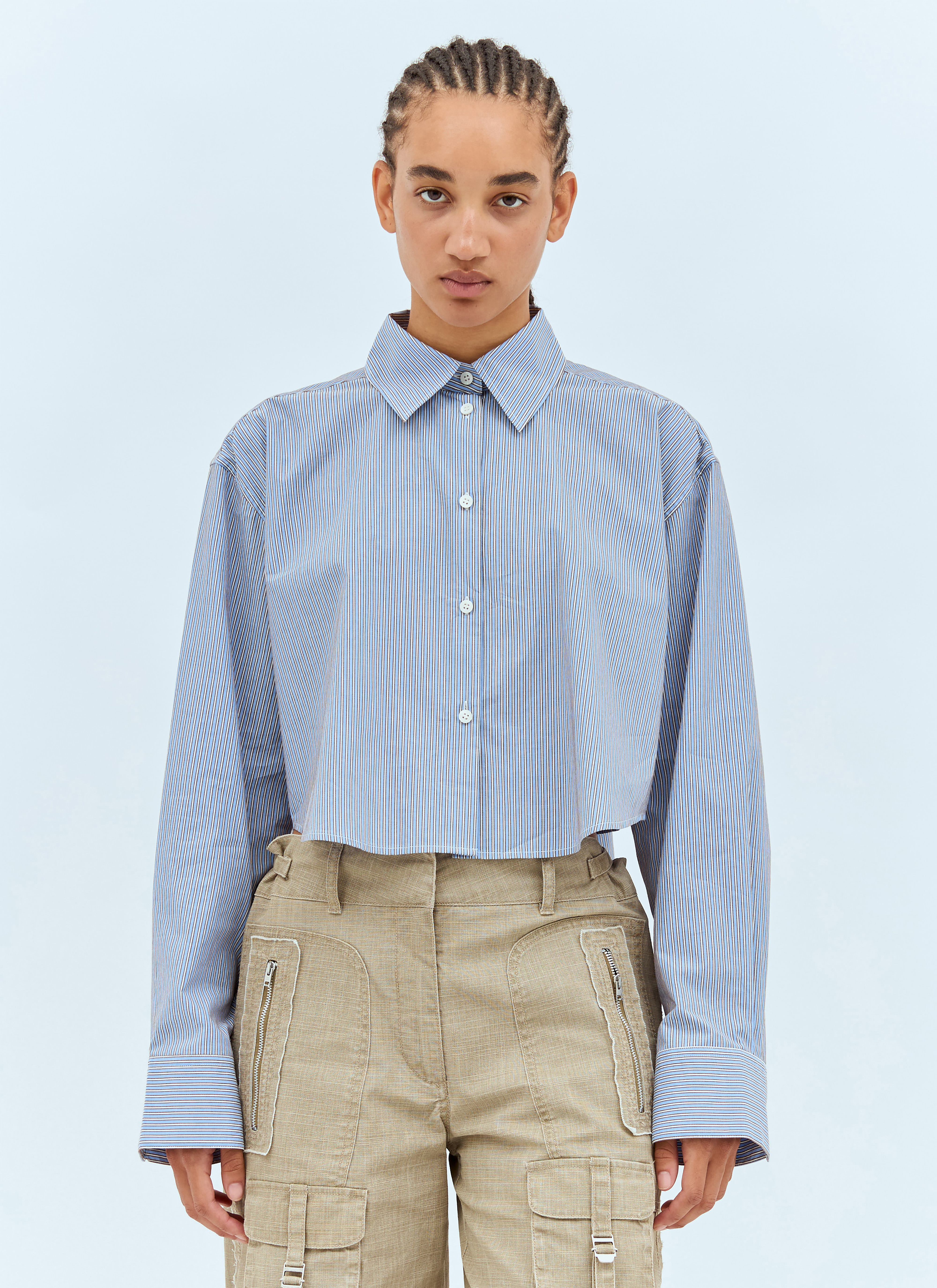 ■MOJO ESPIN(模造エスピン)Jacquard shirt-type A-line dress Short Jacquard A-Line Dress with Removable Straps | David's