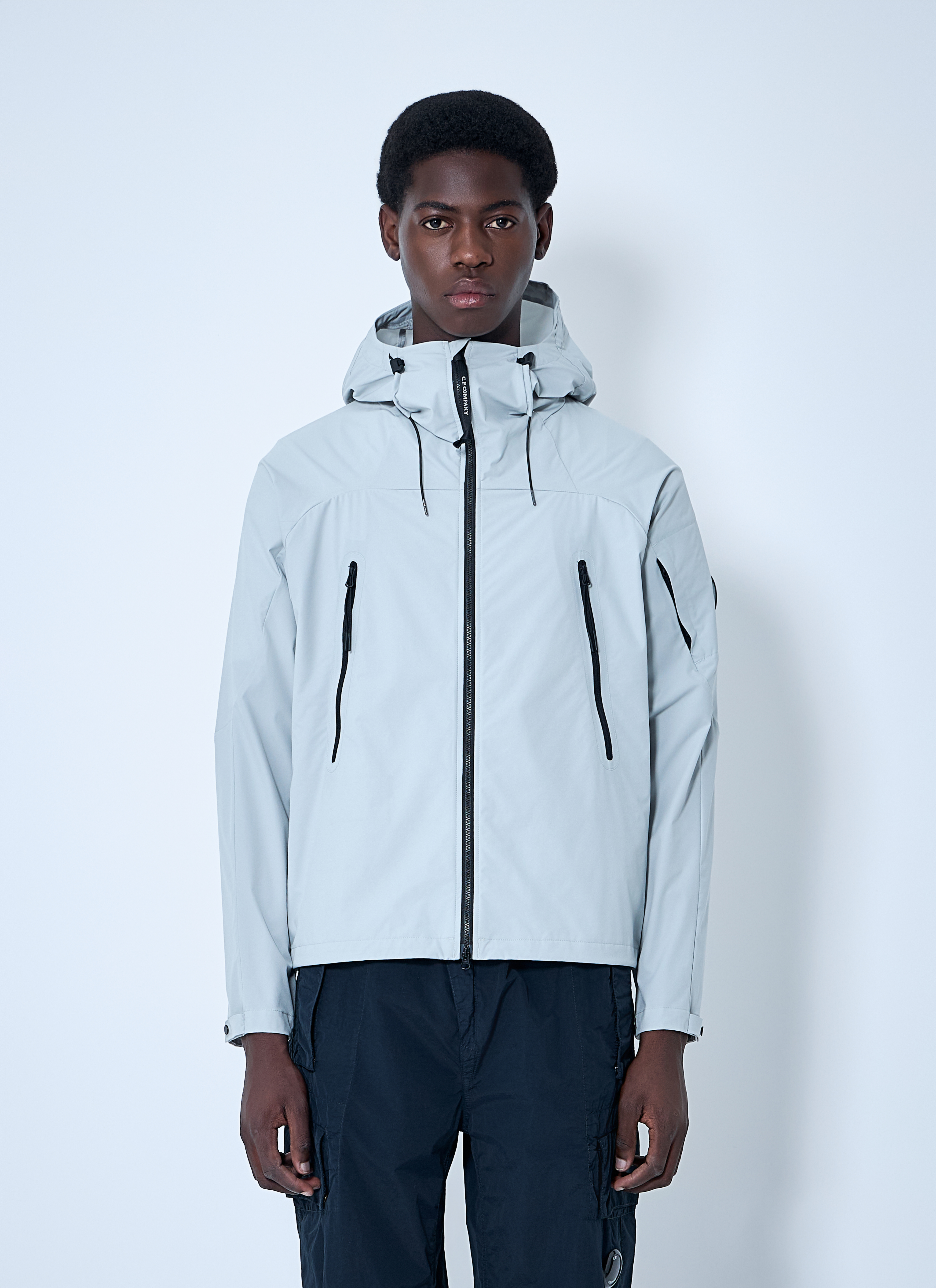 C.P. Company Men's' Pro-Tek Hooded Jacket in Blue | LN-CC®