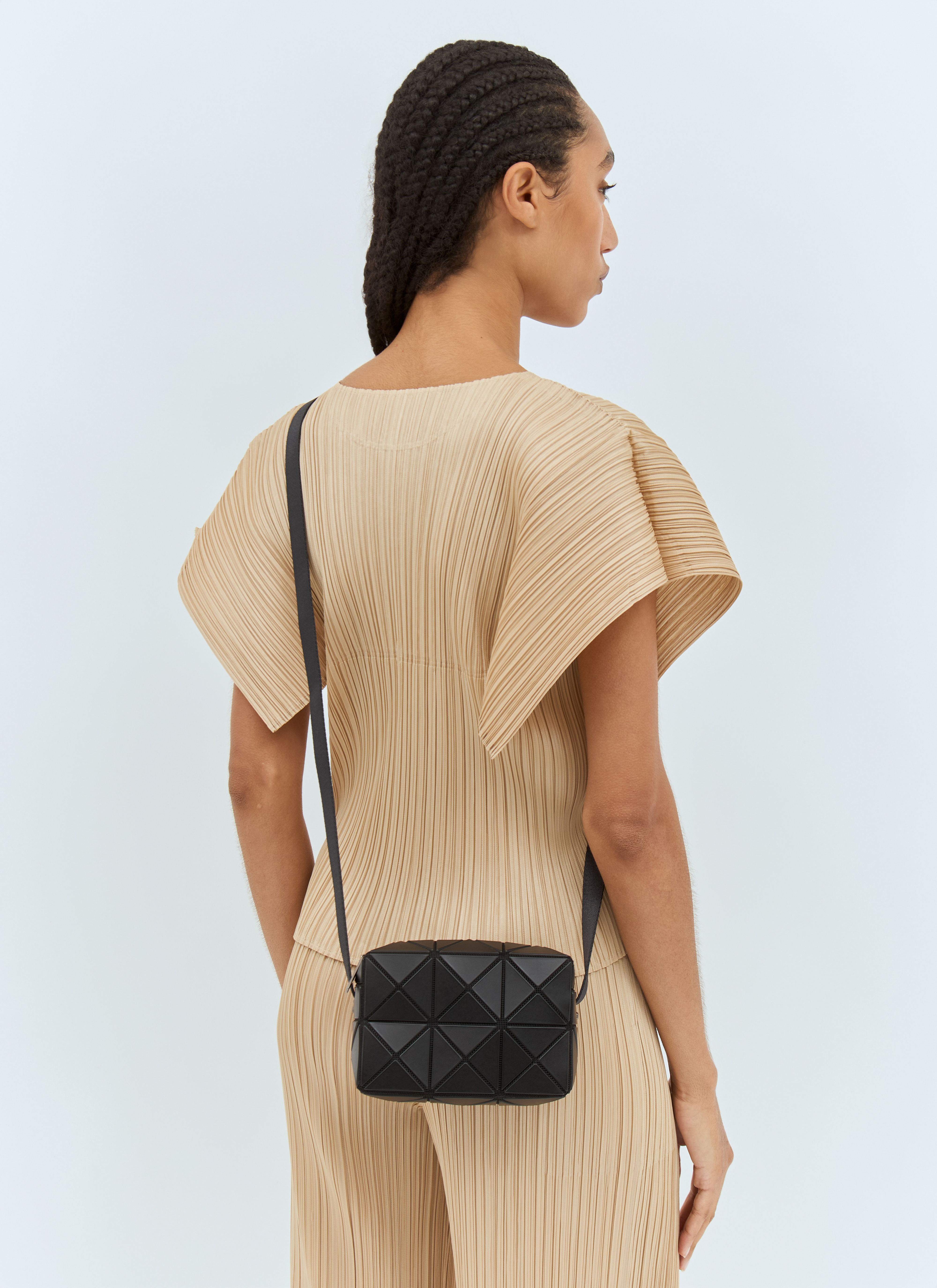 Bao Bao Issey Miyake Women's' Cuboid Shoulder Bag in Black | LN-CC®