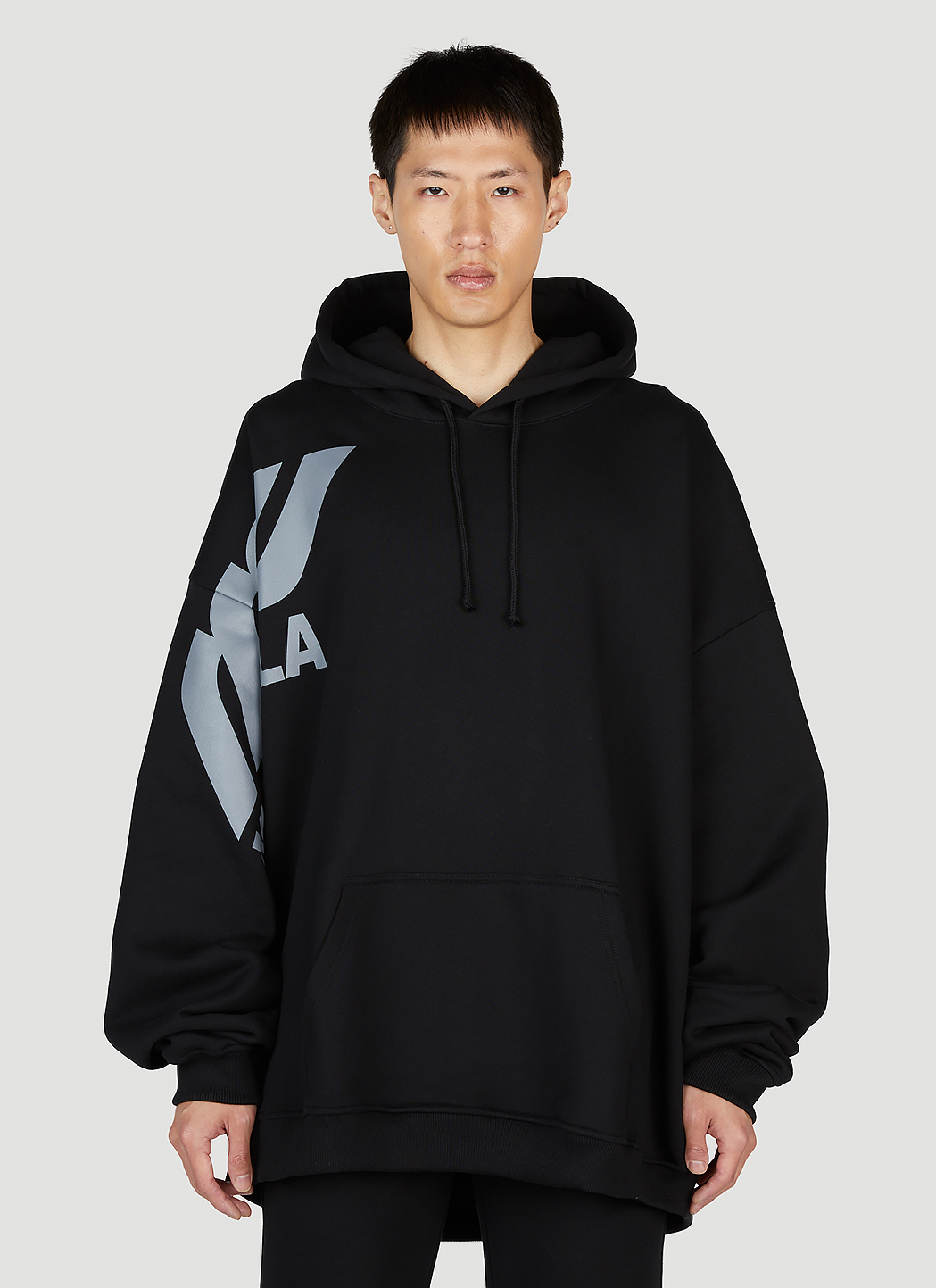 Logo Print Hooded Sweatshirt