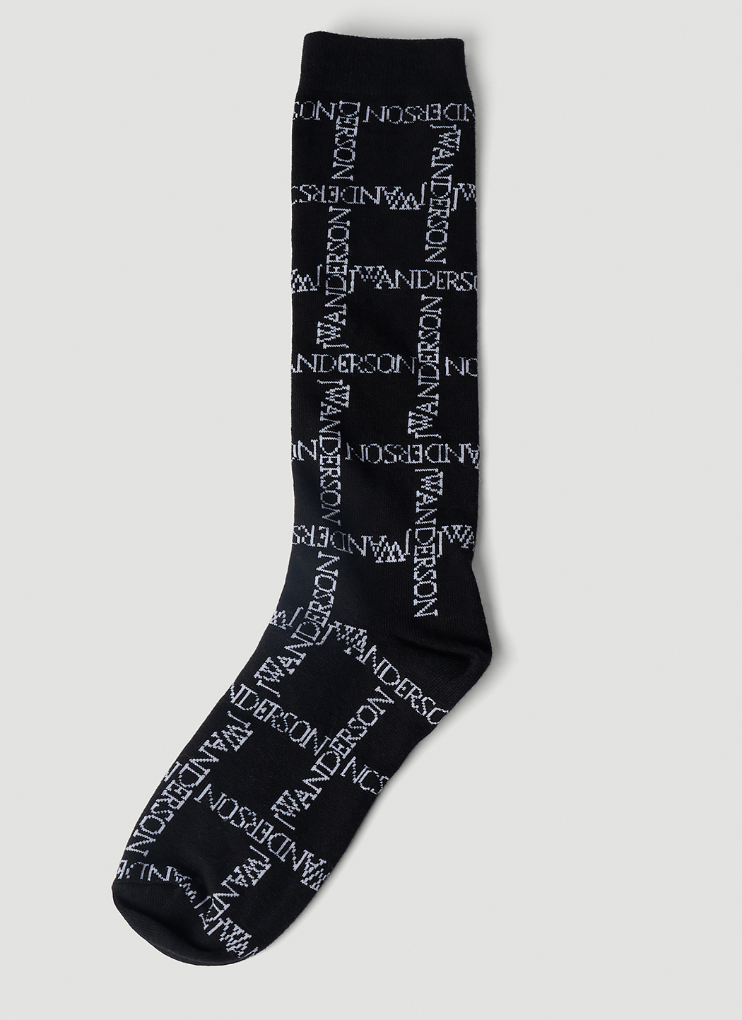 Logo Grid Long Socks
