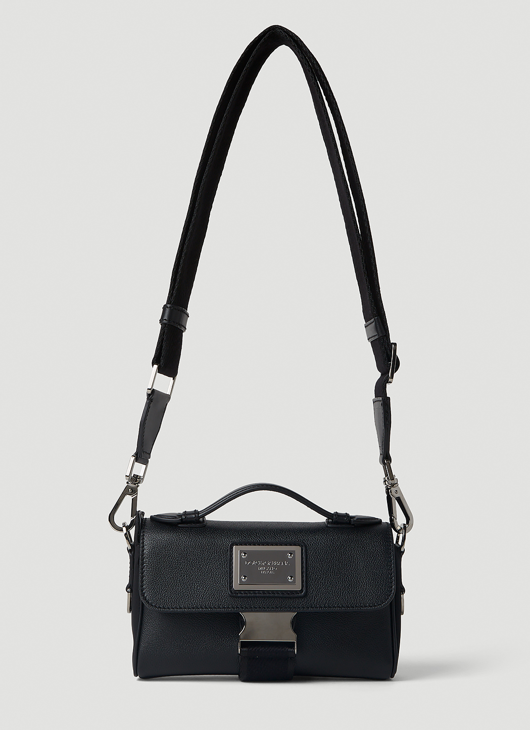 Dolce&Gabbana Logo Plaque Crossbody Bag