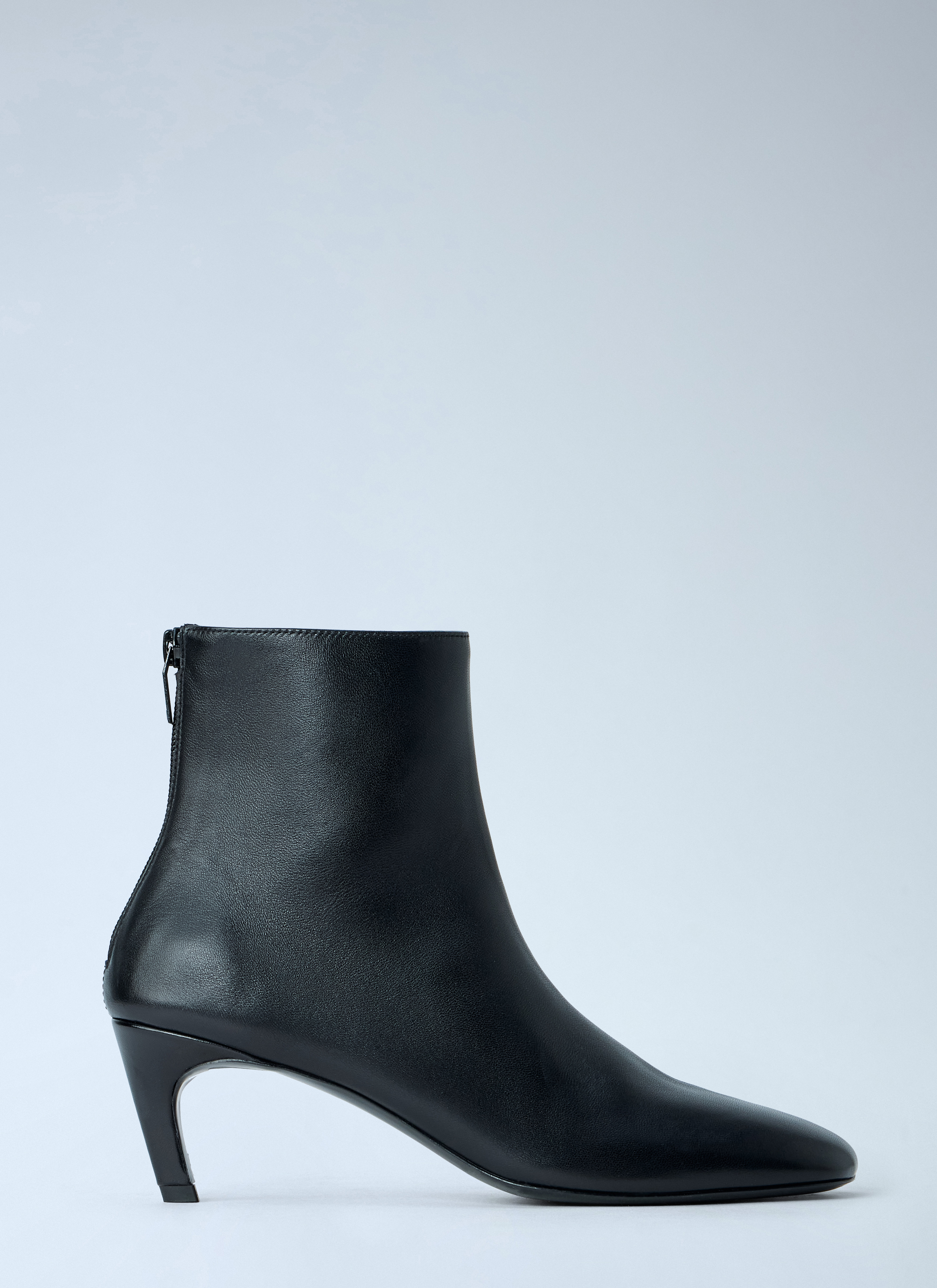 Toteme Women's Black Soft Nappa Ankle Boots - Woman Boots Eu - 39