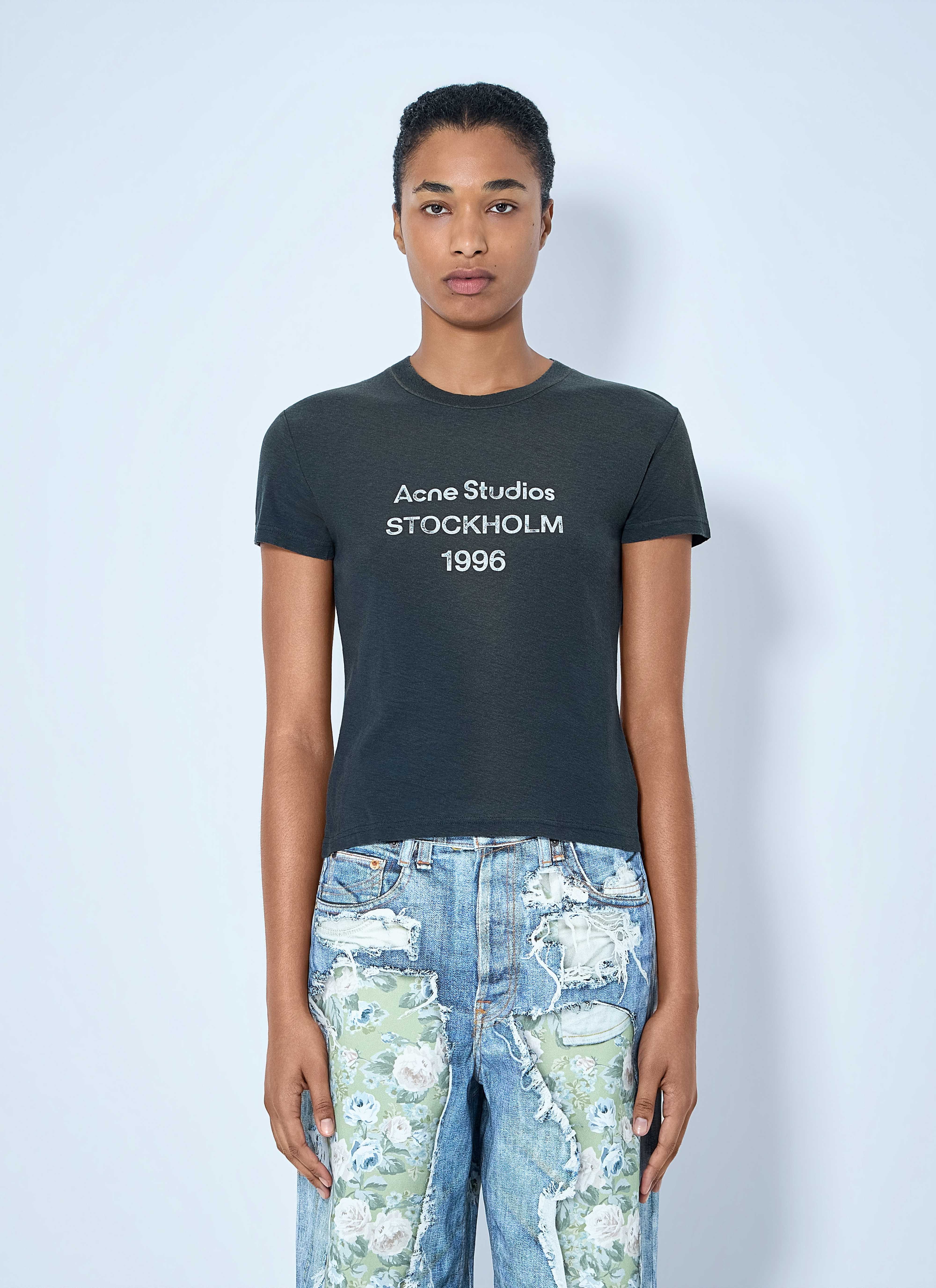 Acne Studios Acne Studios Fitted Logo T-Shirt