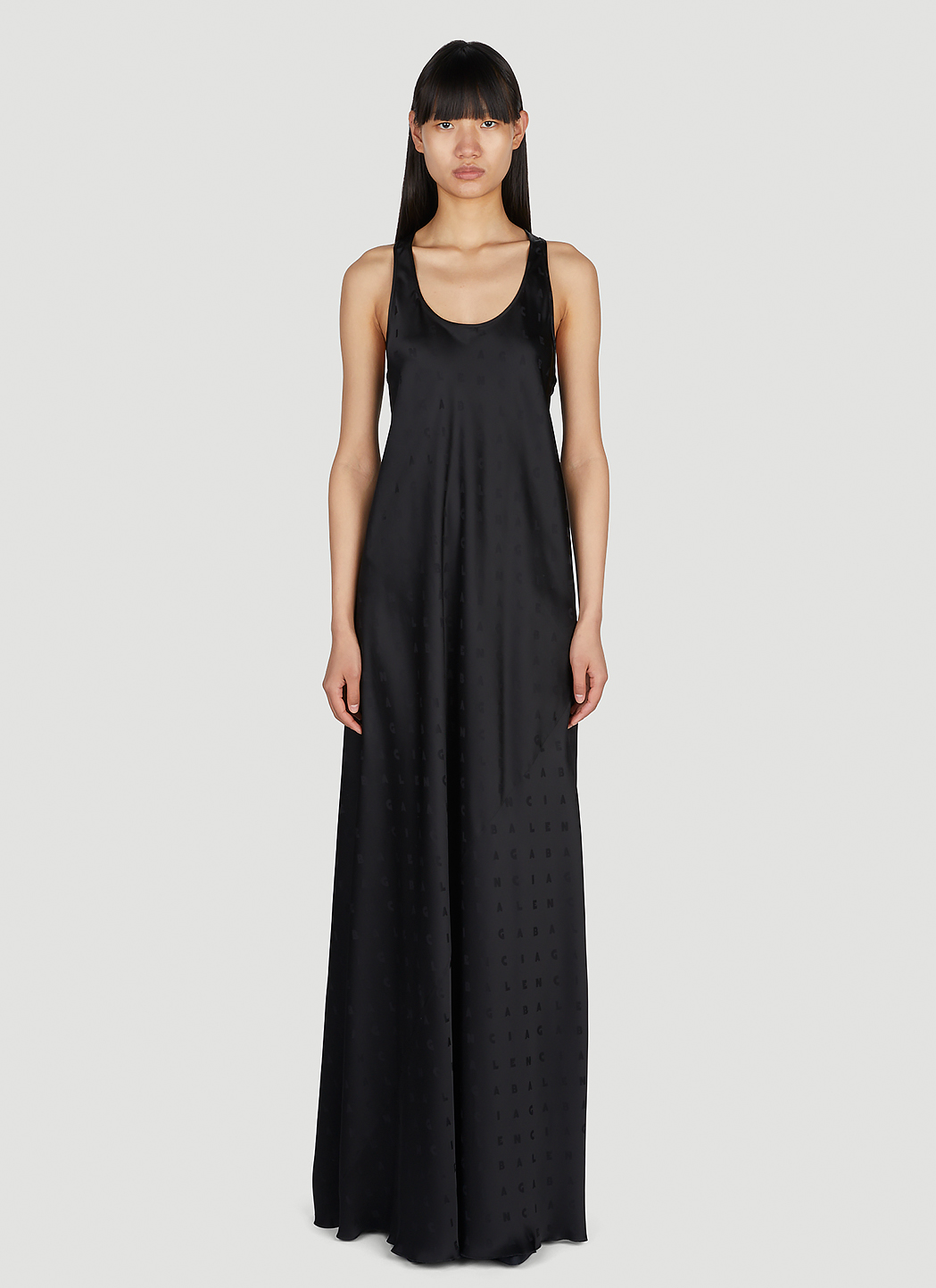 Racer Back Long Dress