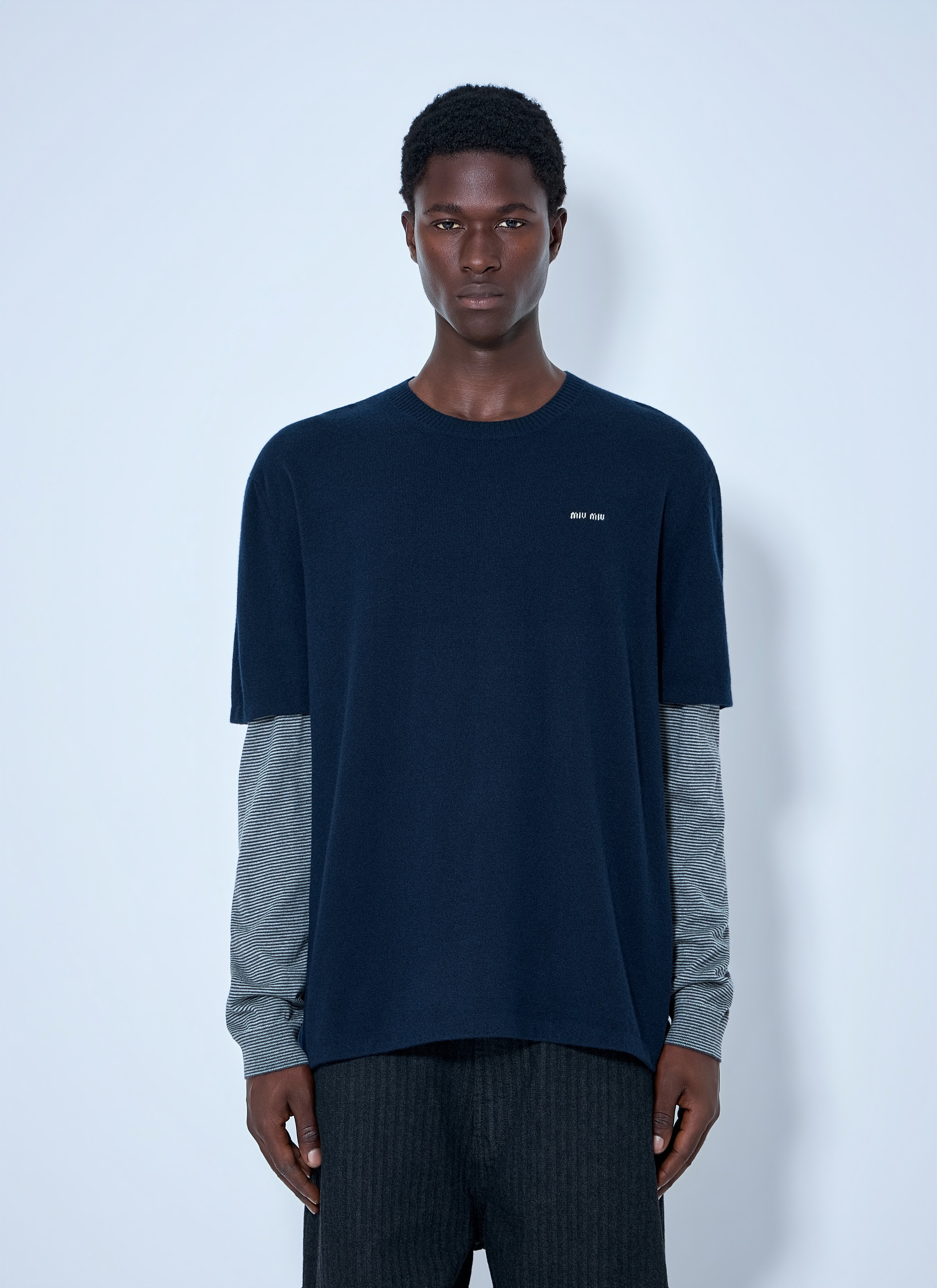 Miu Miu Miu Miu Wool And Cashmere Sweater