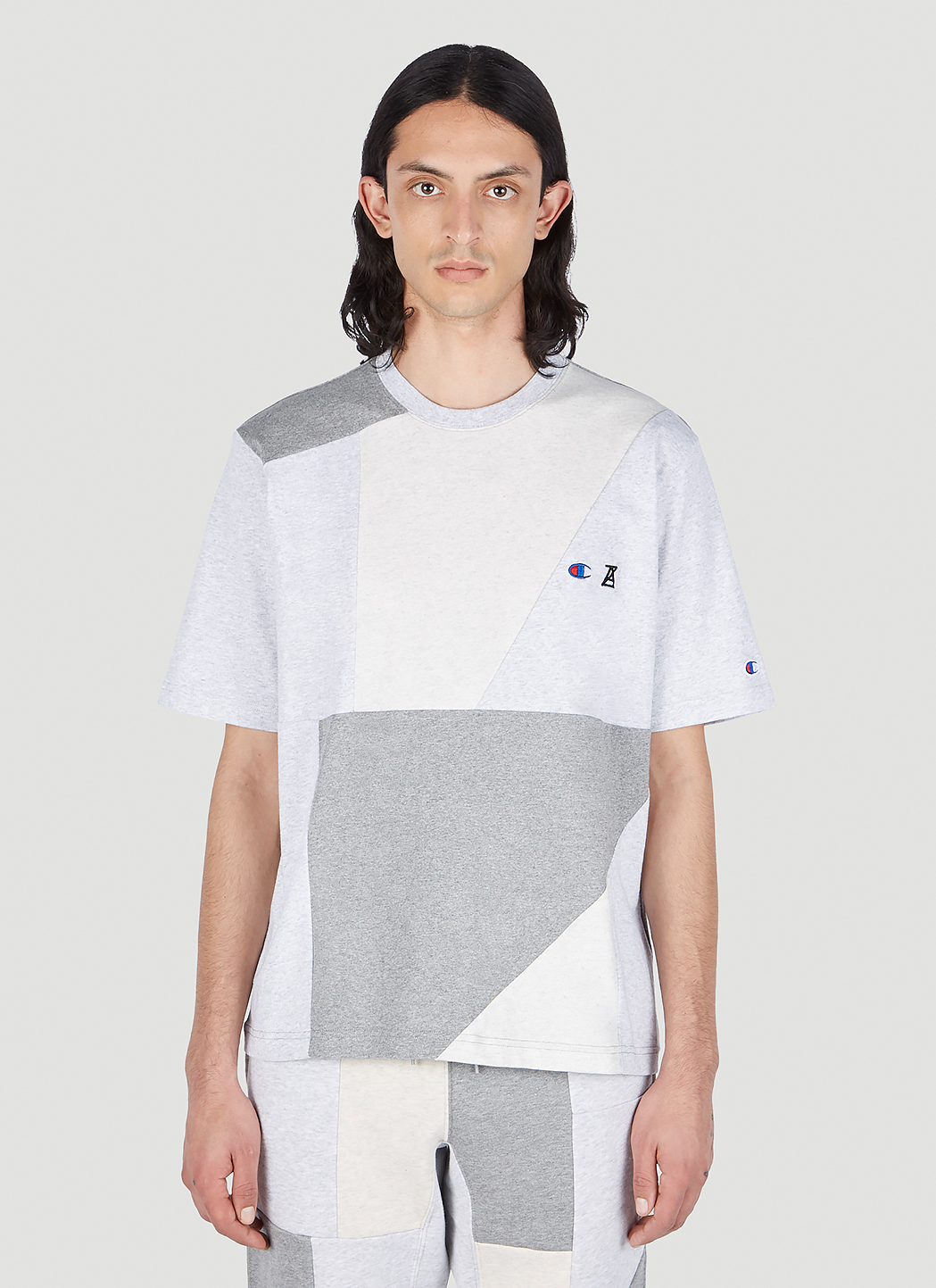 Contrast Panel T-Shirt