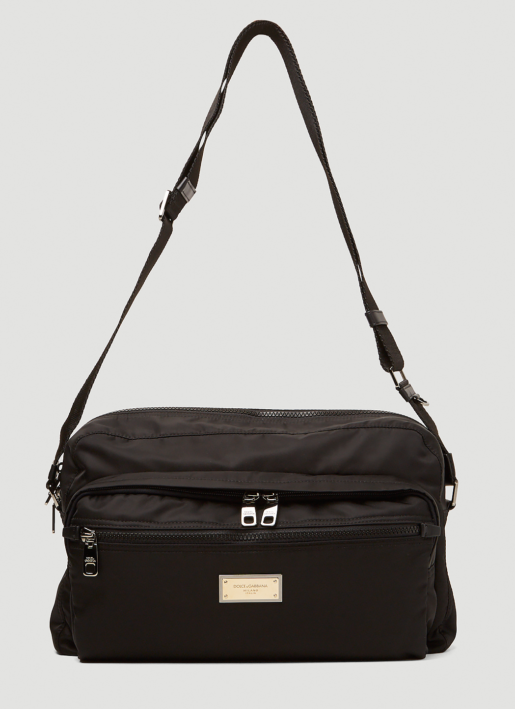 Dolce&Gabbana Logo Plaque Crossbody Bag