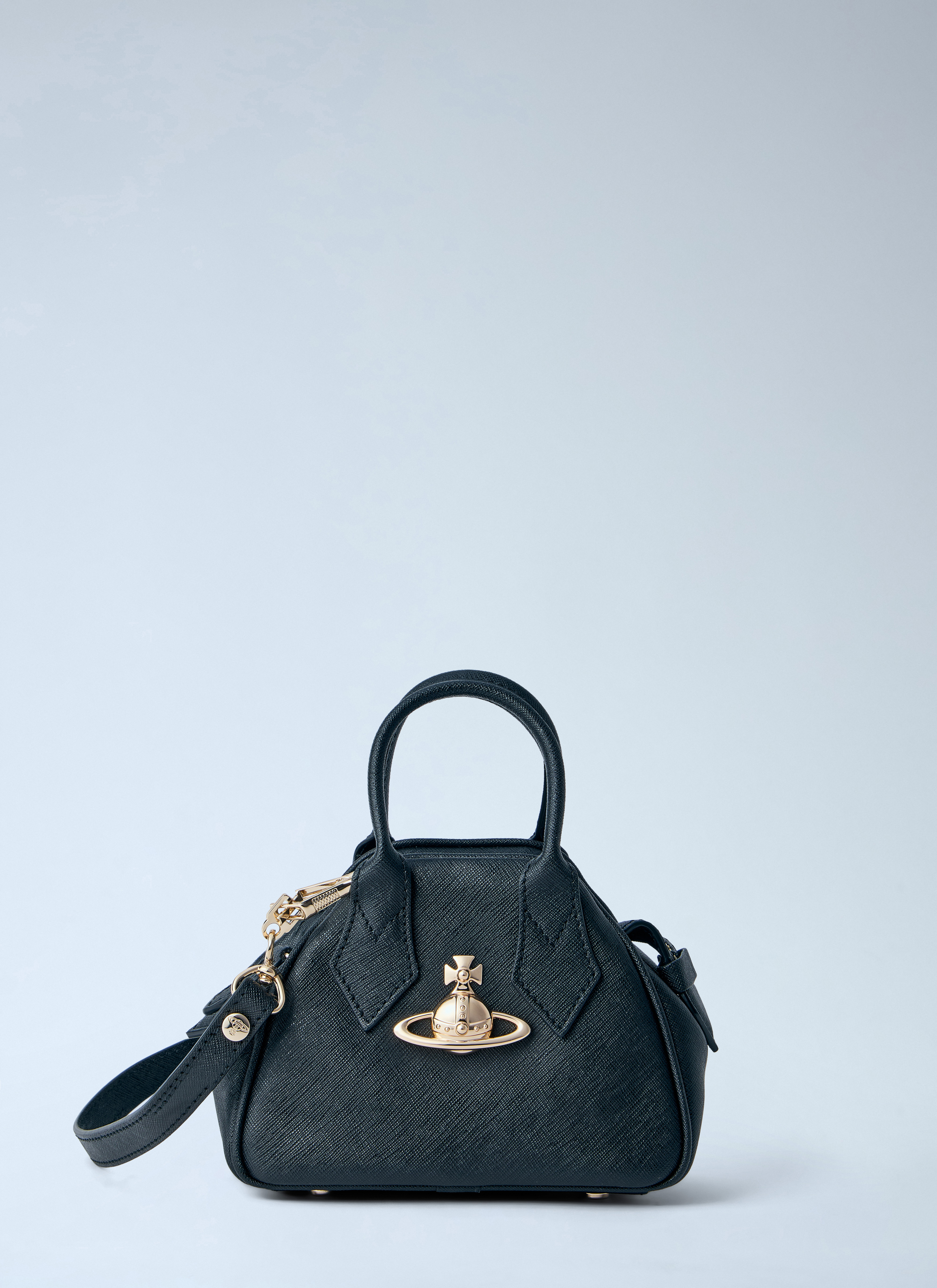 Vivienne Westwood Women's' Mini Yasmine Handbag in Black | LN-CC®