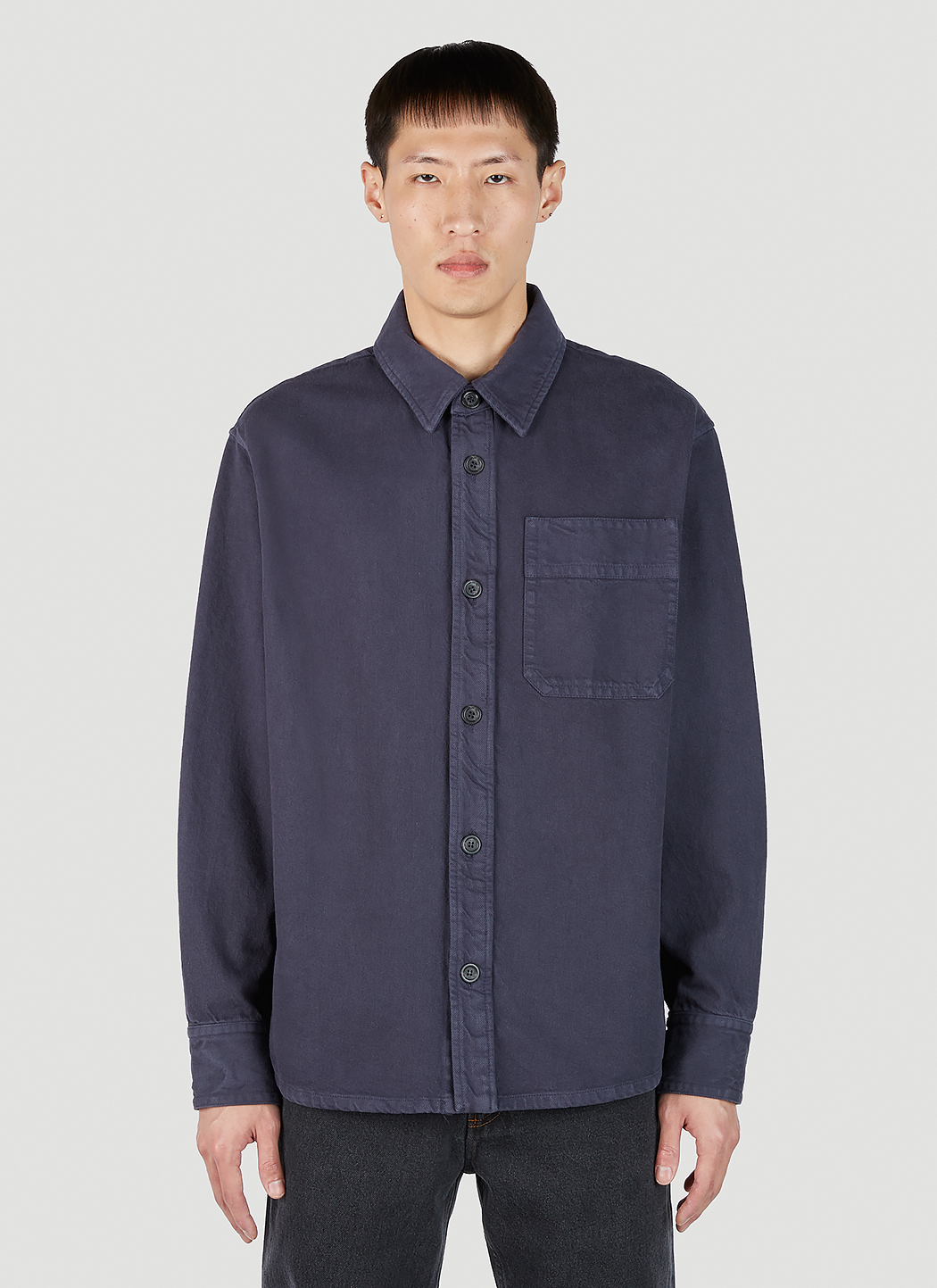 Dark Wash Denim Shirt