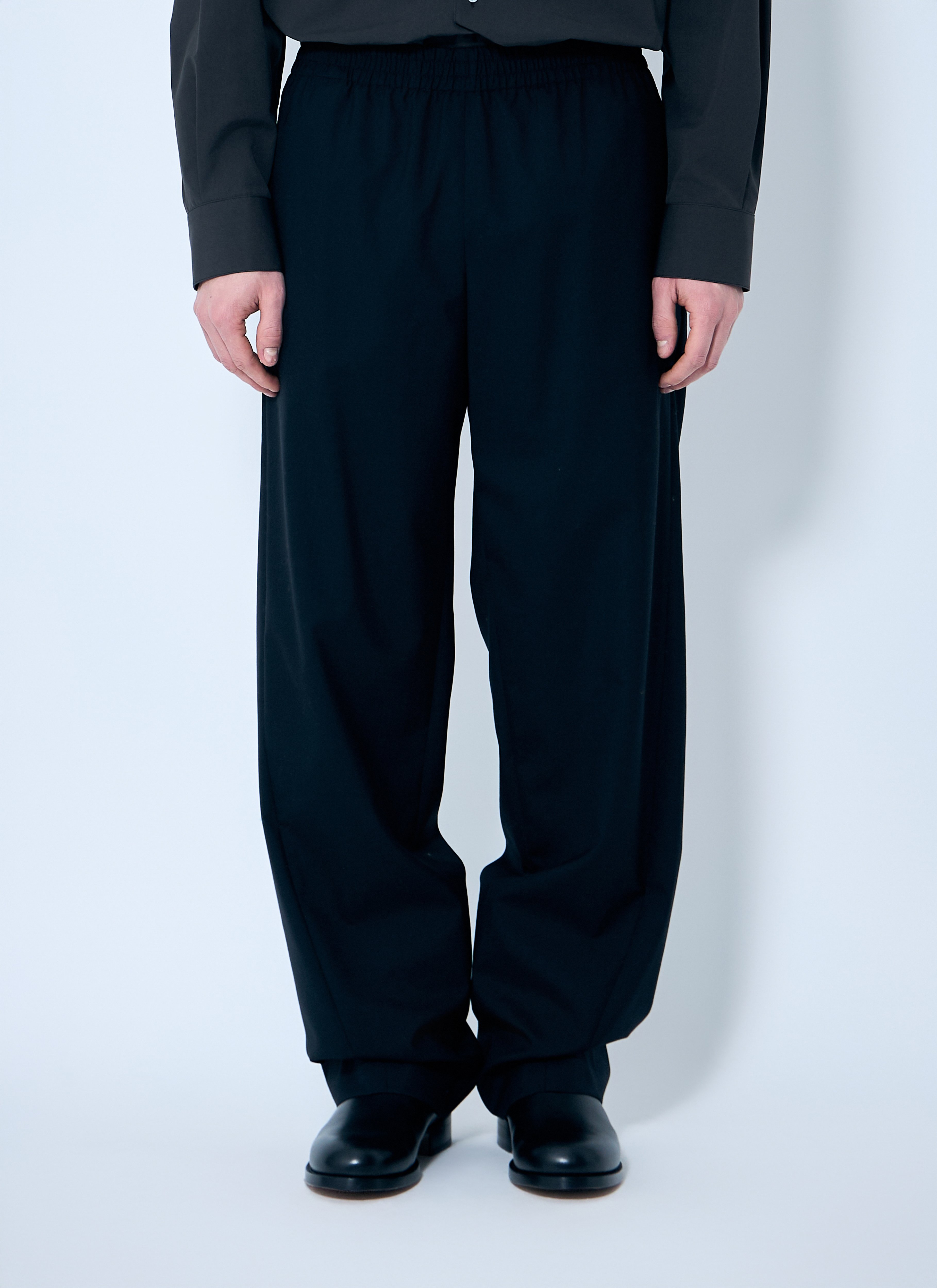The Row Men's' Konan Pants in Black | LN-CC®