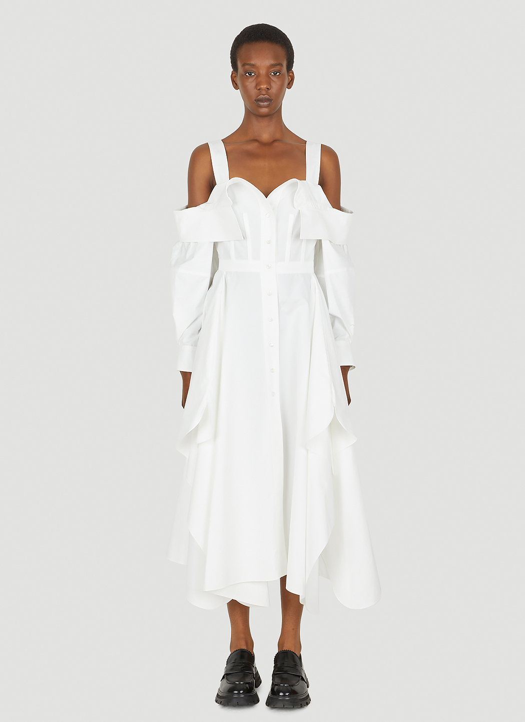 Deconstructed Shirt Dress