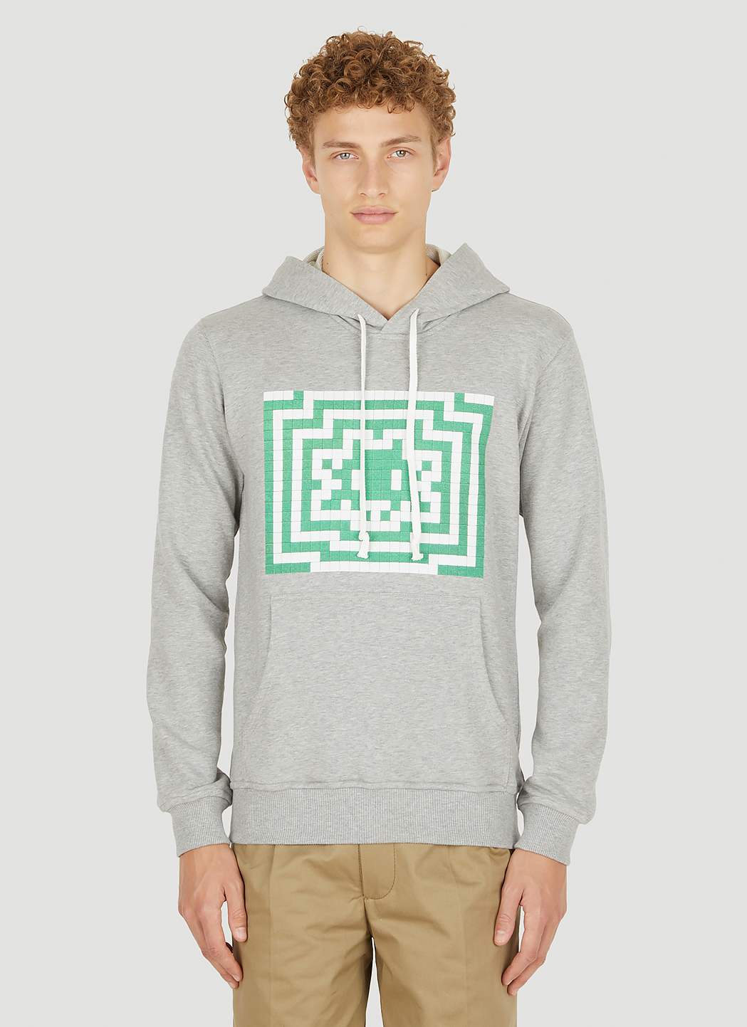 Comme des Garcons SHIRT Invader Hooded Sweatshirt