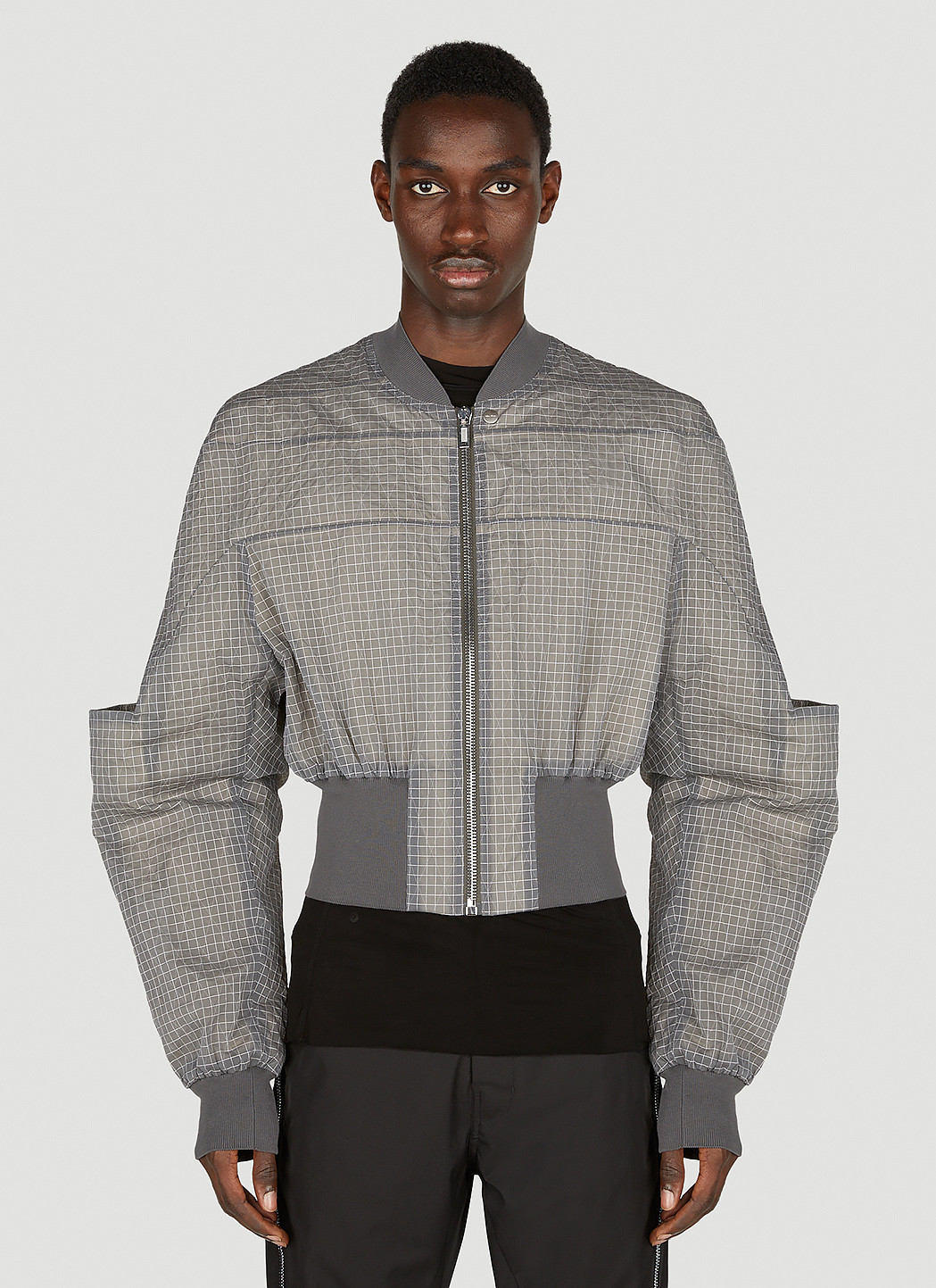 Girdered Bomber Jacket