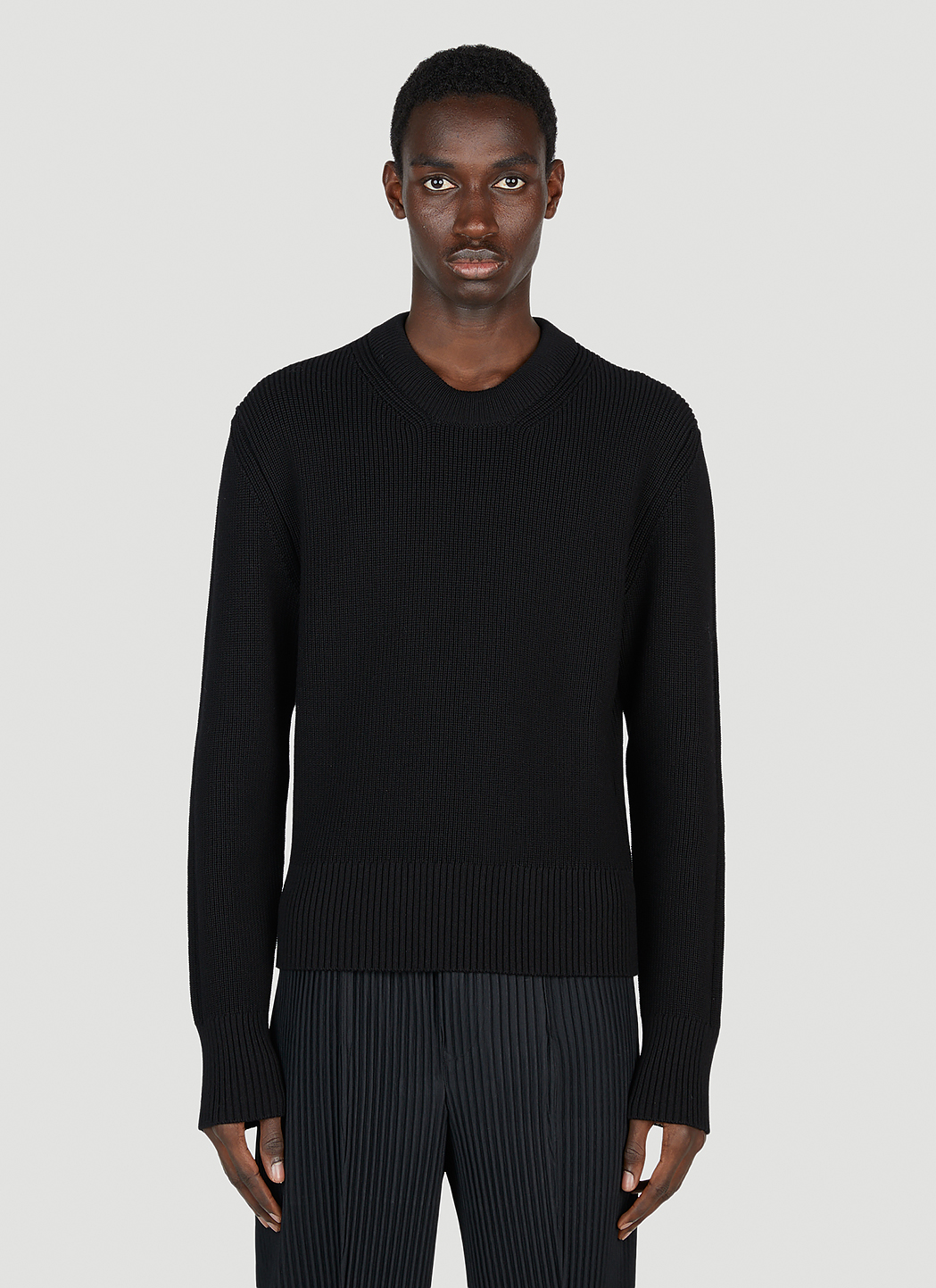 Ribbed Pullover Sweater