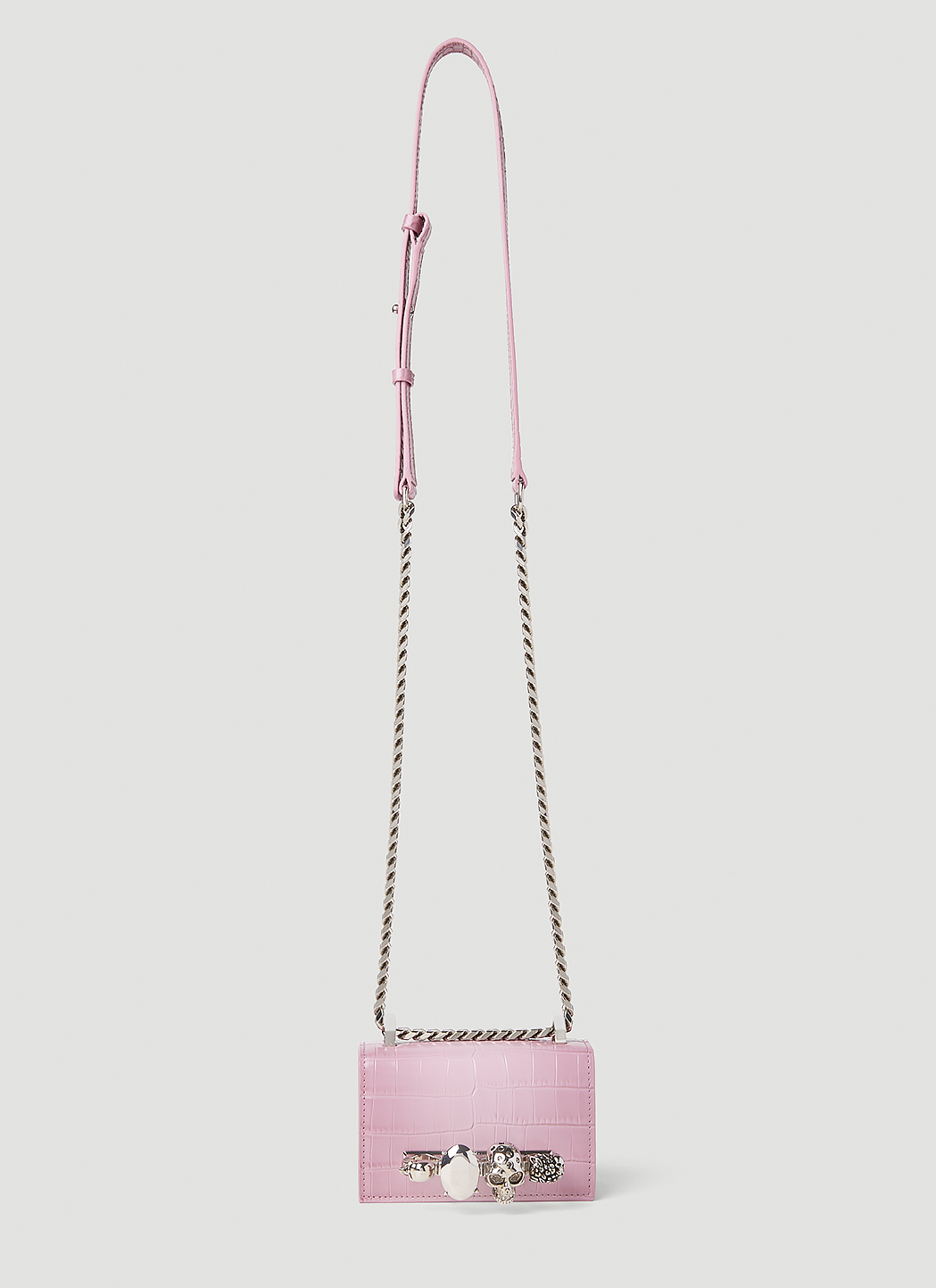 Jewelled Satchel Micro Shoulder Bag