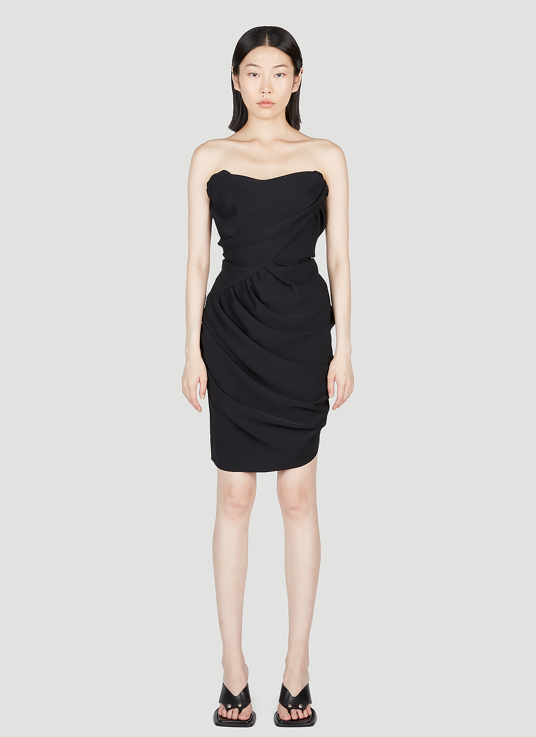 Vivienne Westwood Women's' Pointed Corset Dress in Black | LN-CC®