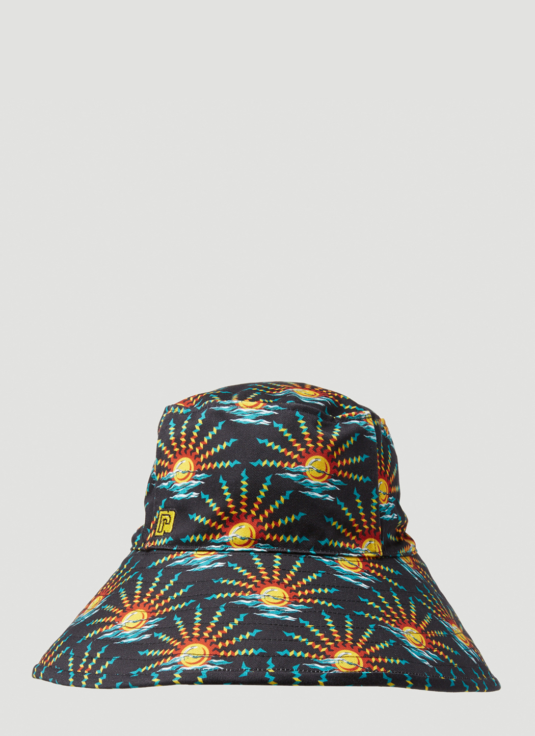Sun Motif Bucket Hat