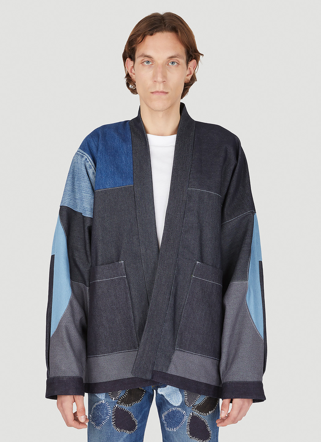 Drop 6 Patchwork Kimono Jacket