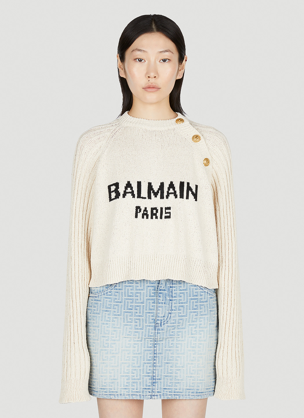 Logo Knit Sweater