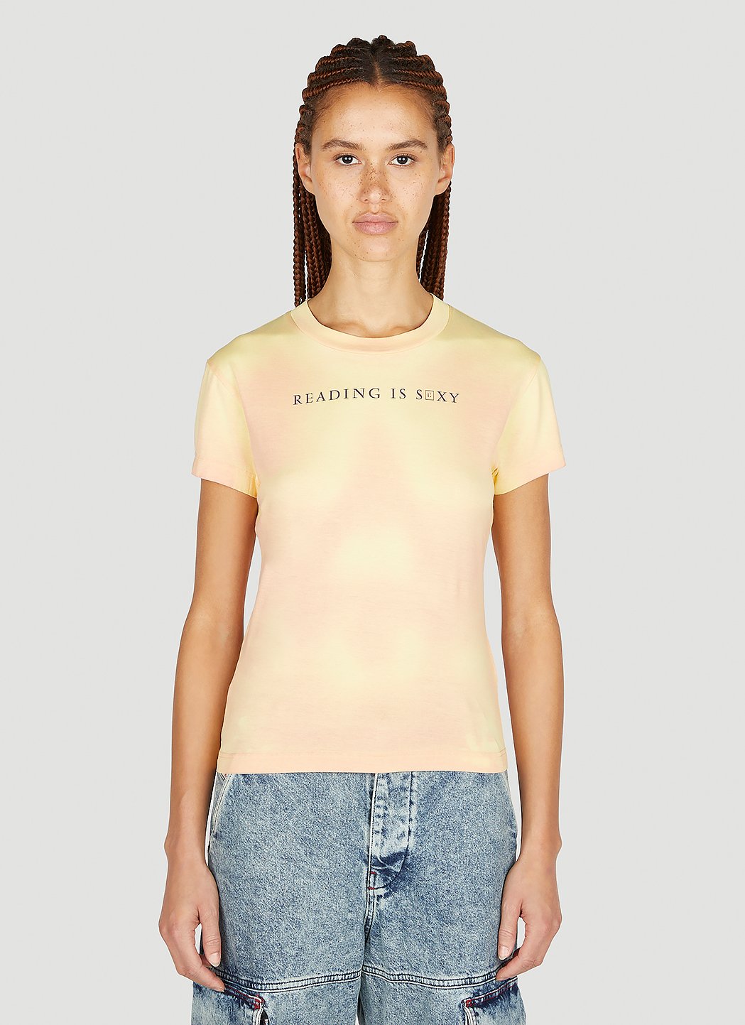 Acne Studios Heat Reactive T-Shirt in Yellow | LN-CC