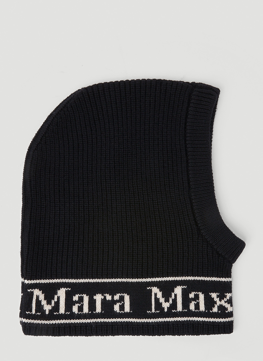Max Mara Women's' Gong Wool Balaclava in Black | LN-CC®