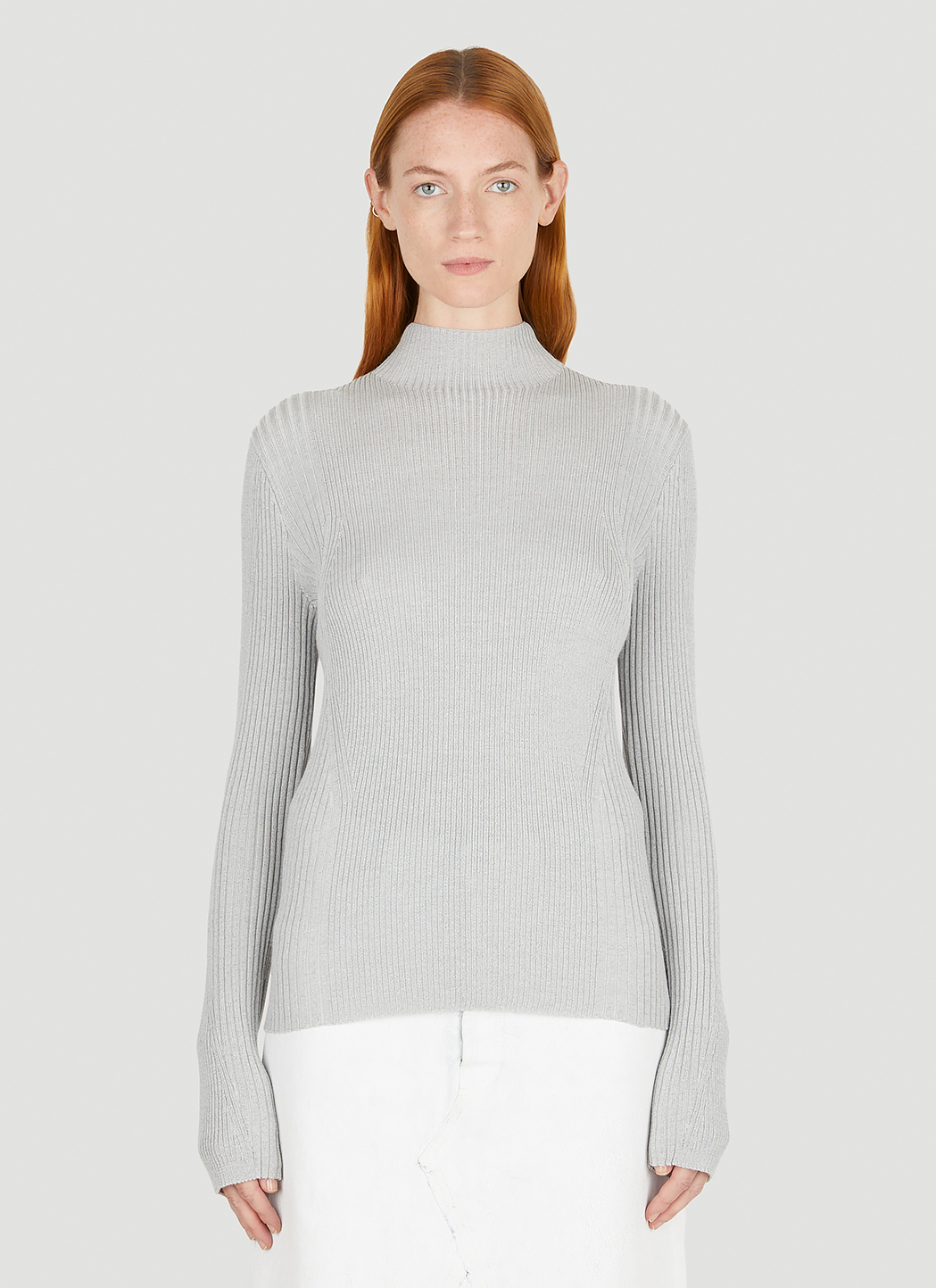 Ribbed Knit Sweater