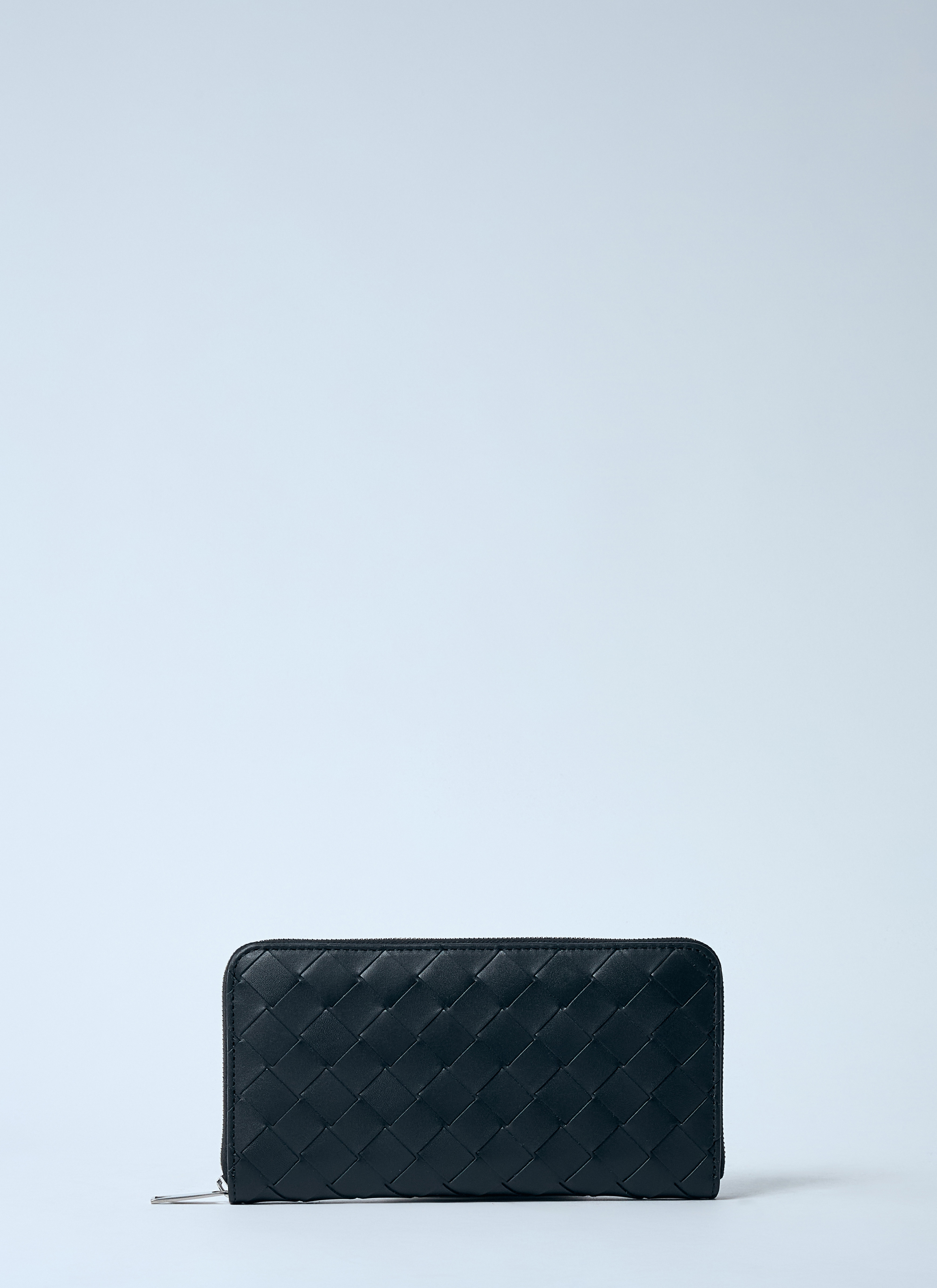 BOTTEGA VENETA Bottega Veneta Intrecciato Leather Zip-Around Wallet