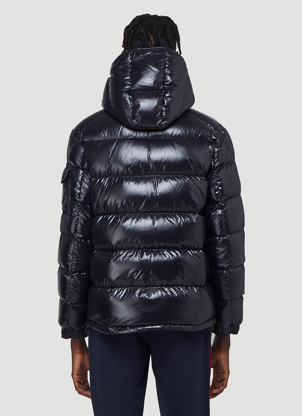 moncler down sweater jacket