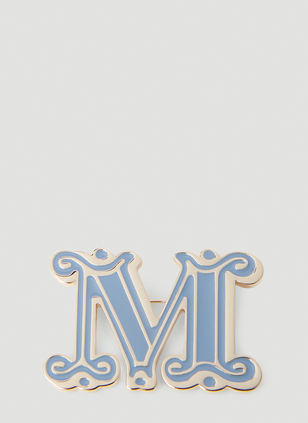 Monogram Brooch