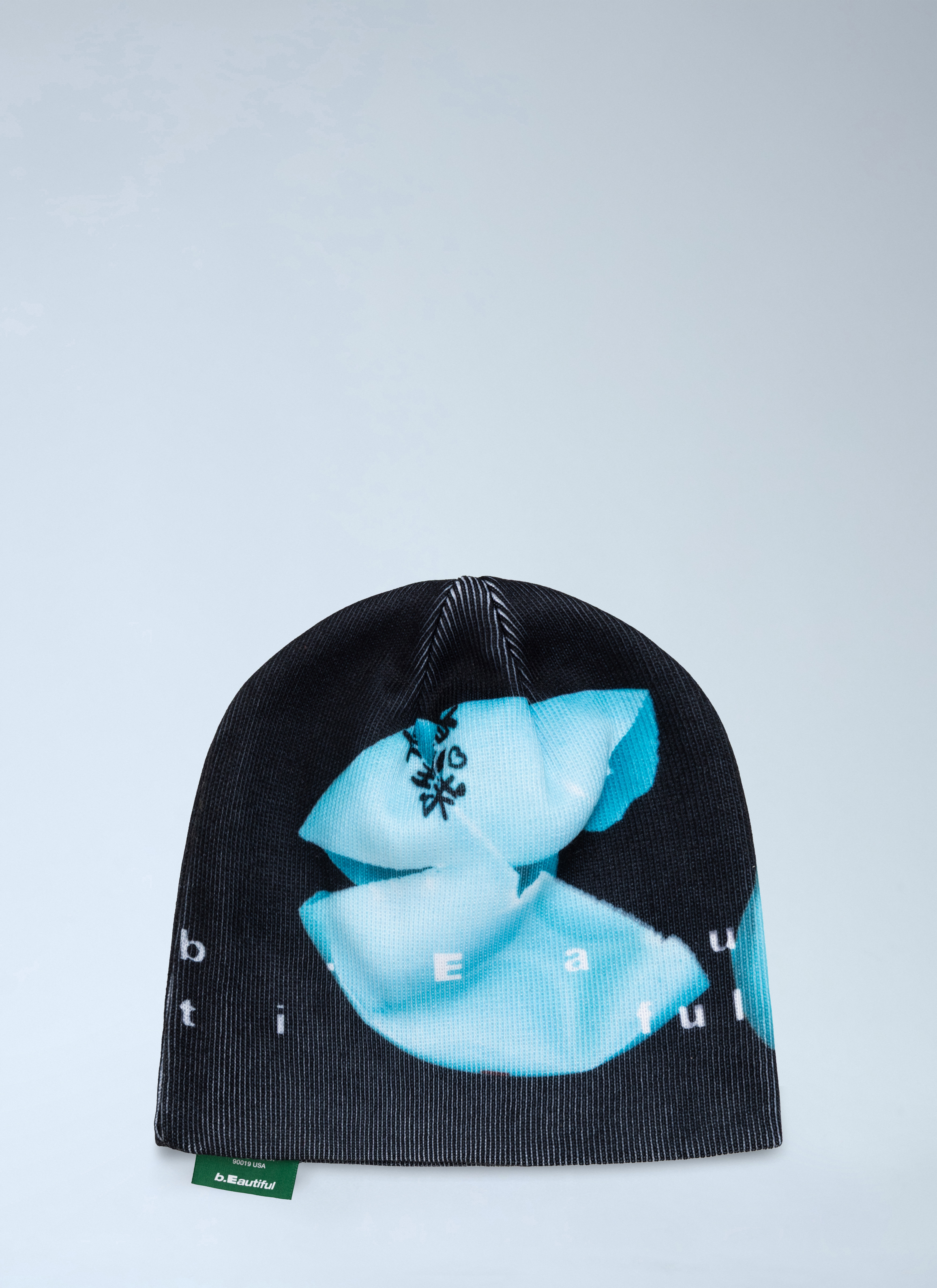 b.Eautiful x LTTT Men's' Burst Beanie Hat in Black | LN-CC®