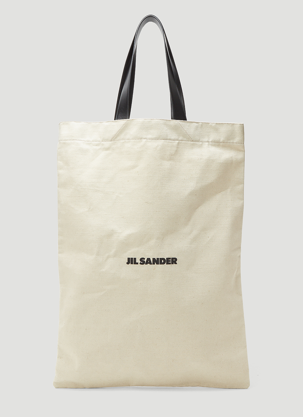 Oversized Flat Canvas Tote Bag