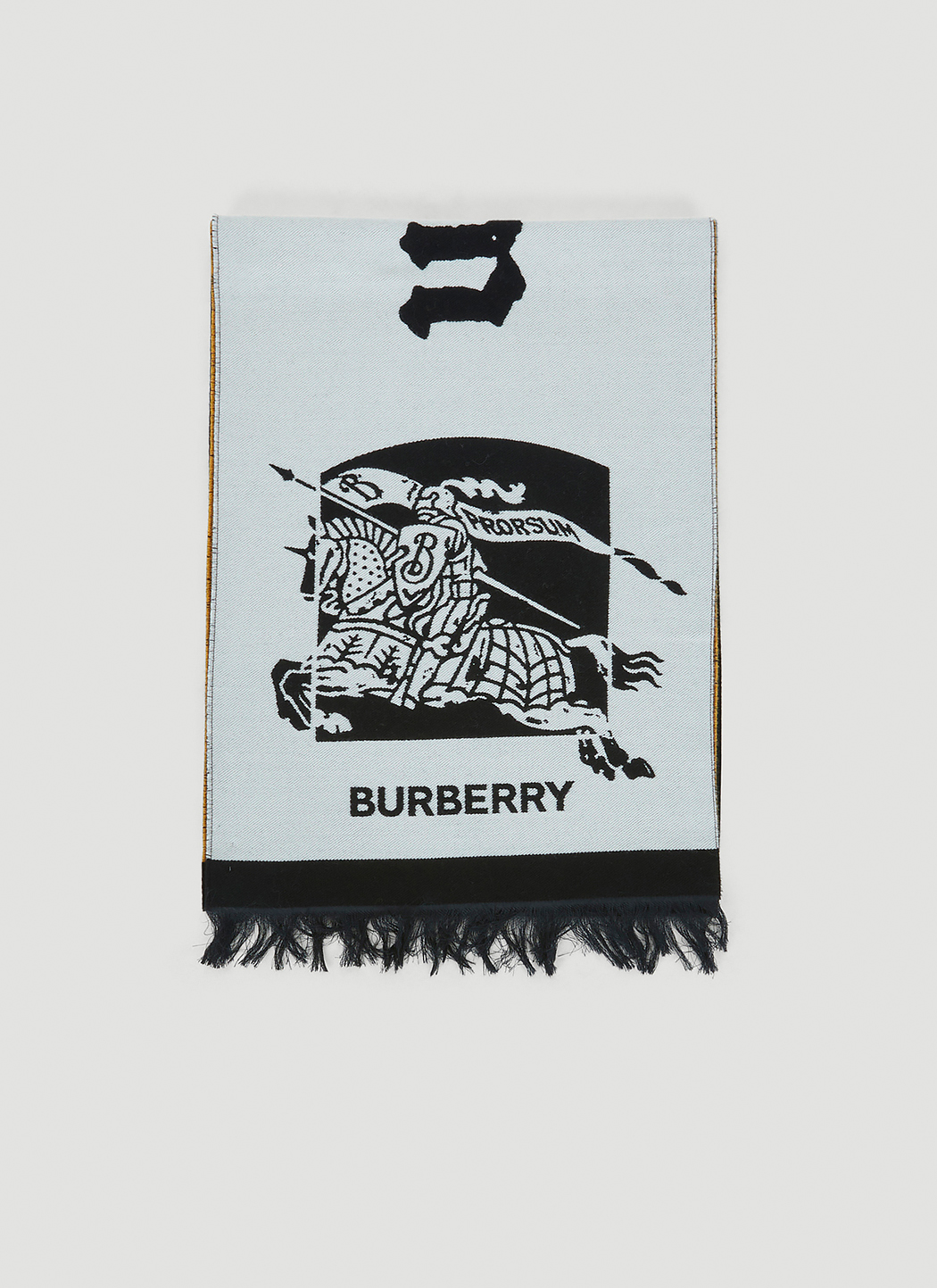 Logo Motif Scarf