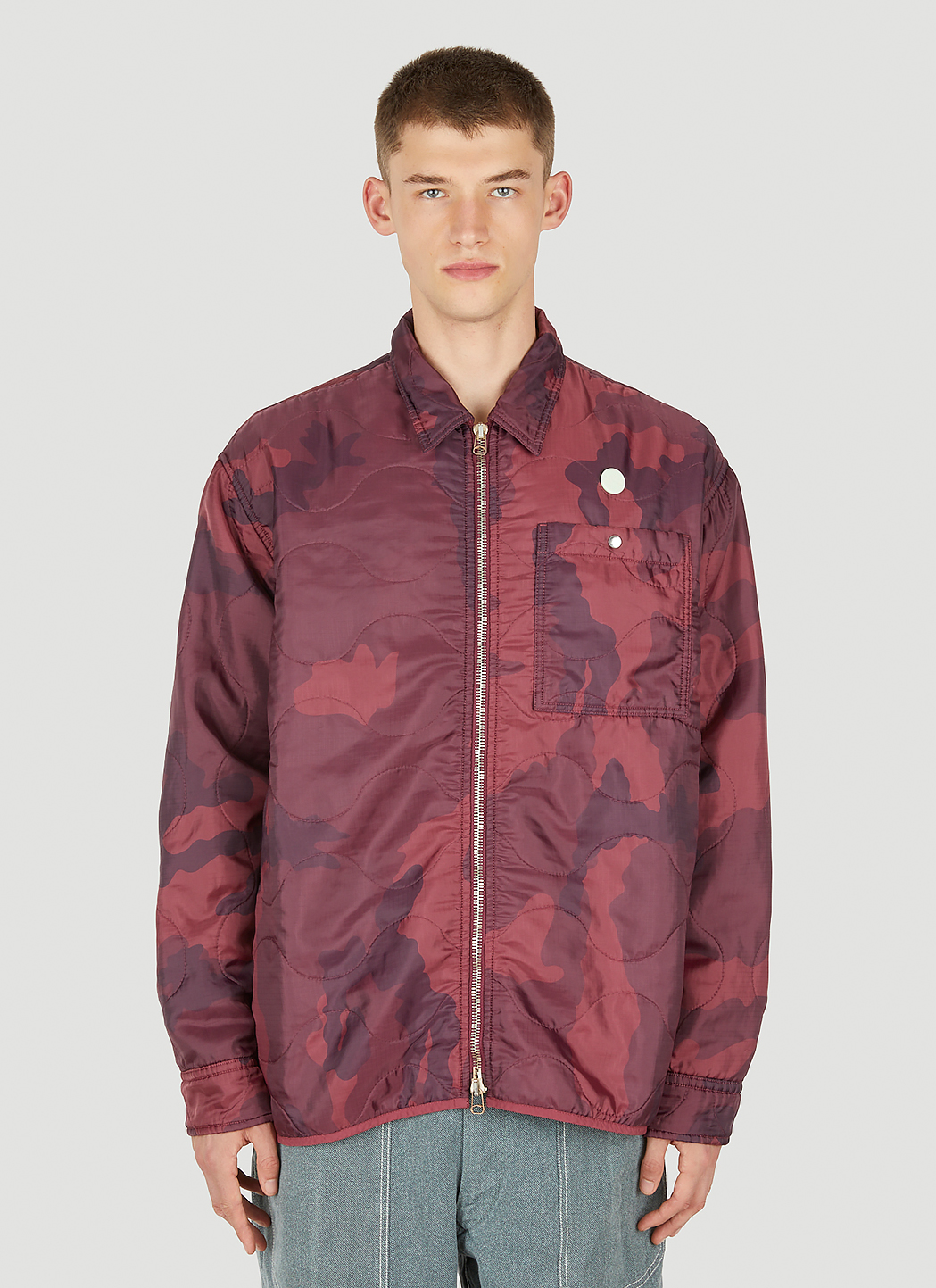 Quilted Camouflage Jacket
