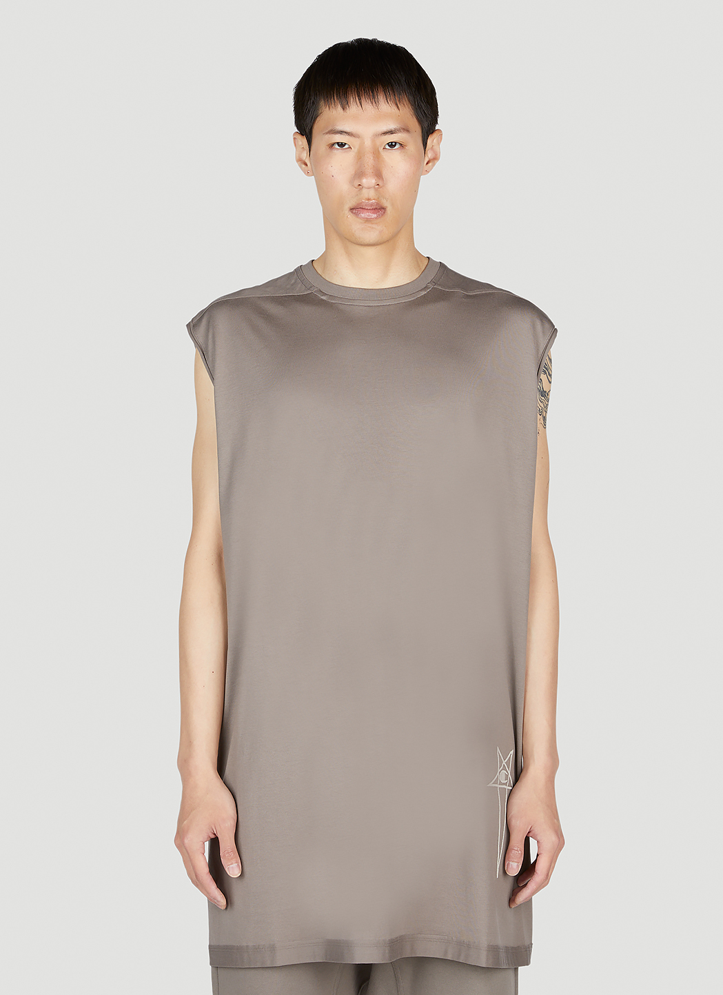 Rick Owens x Champion Tarp Tank Top in Taupe | LN-CC®