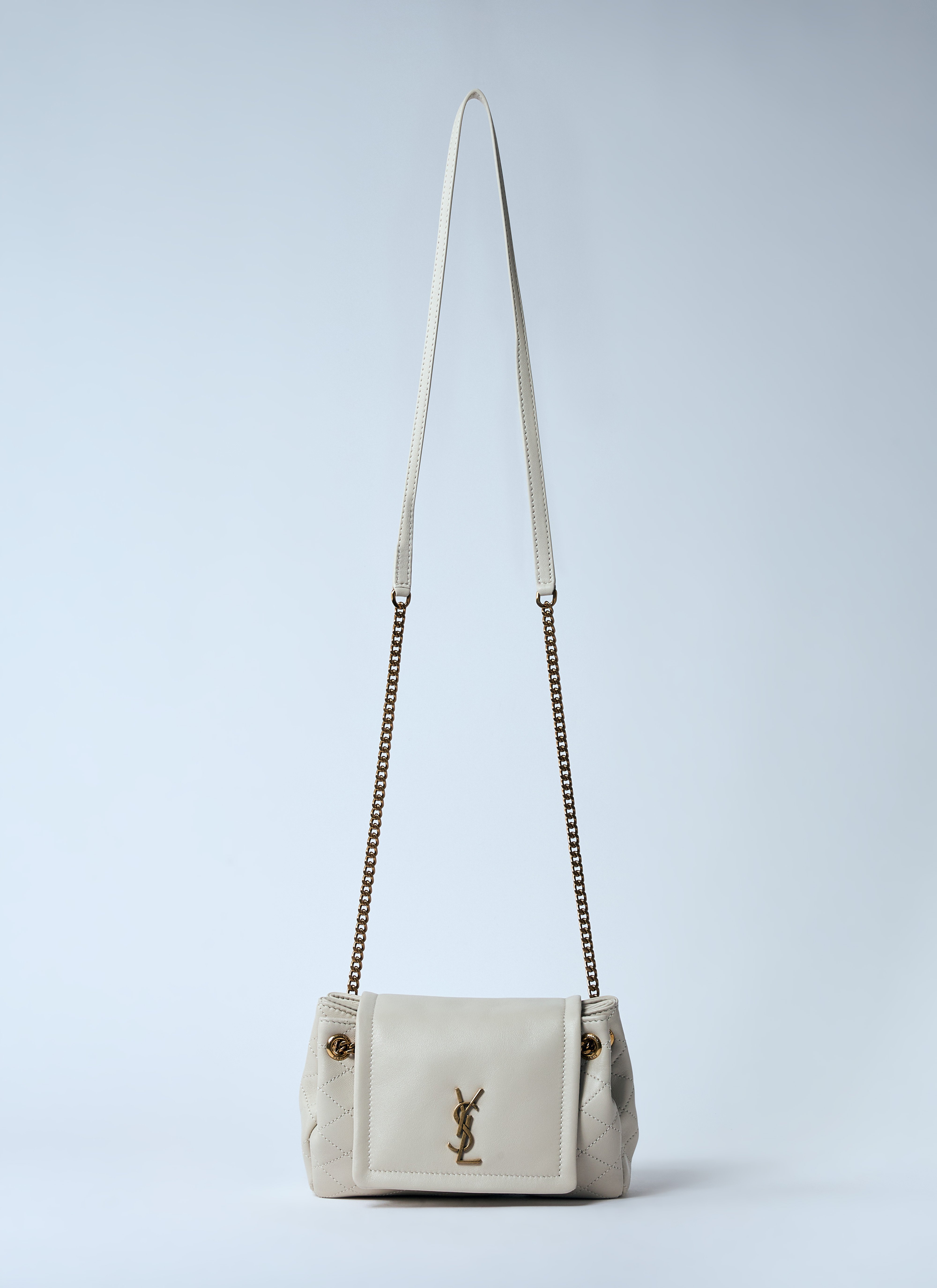 【関税＆送料込み】Saint Laurent Front Flap Nolita Mini Wit Mini NOLITA IN LAMBSKIN | Saint Laurent | YSL CA