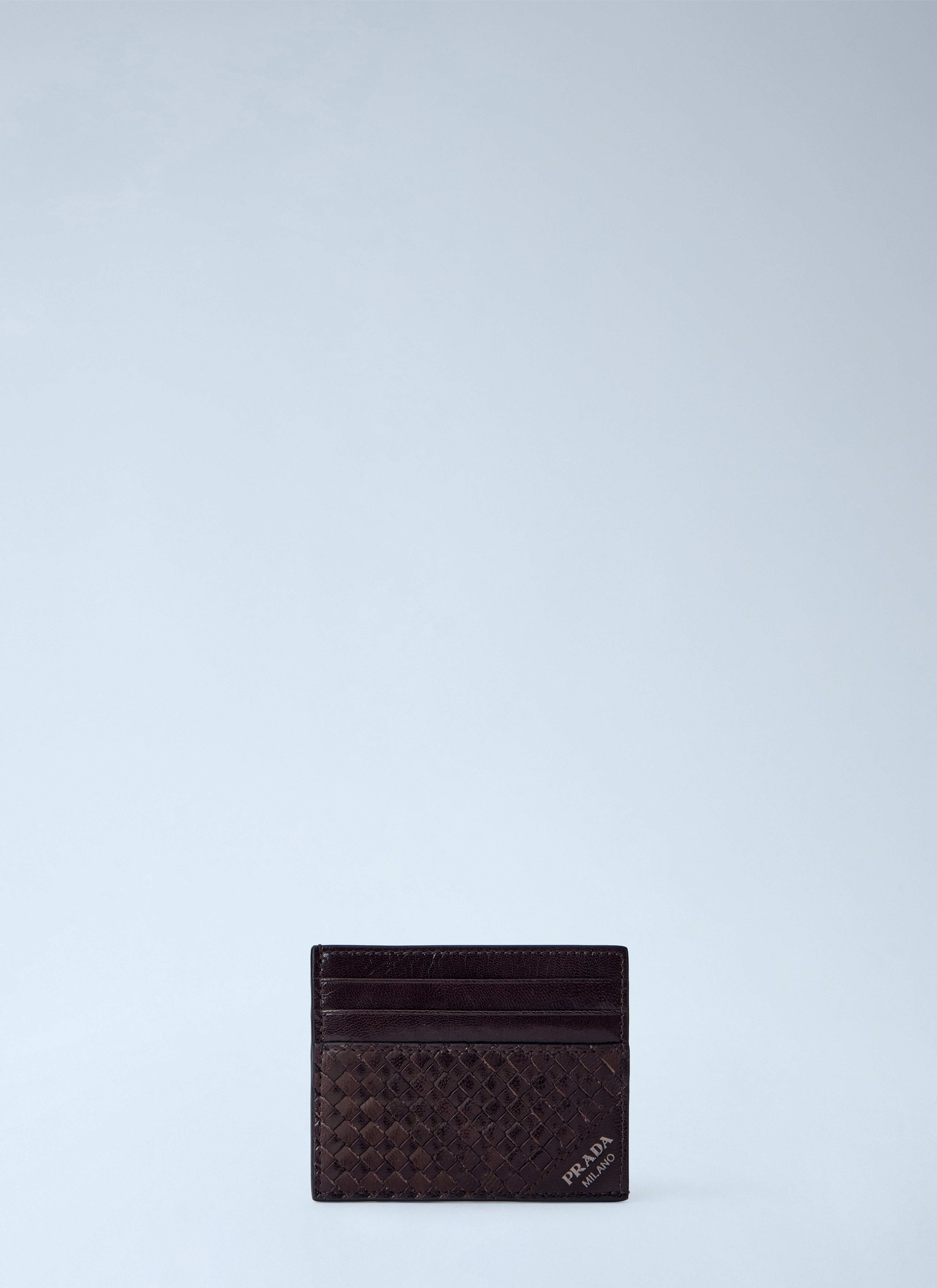 Prada Prada Leather Card Holder