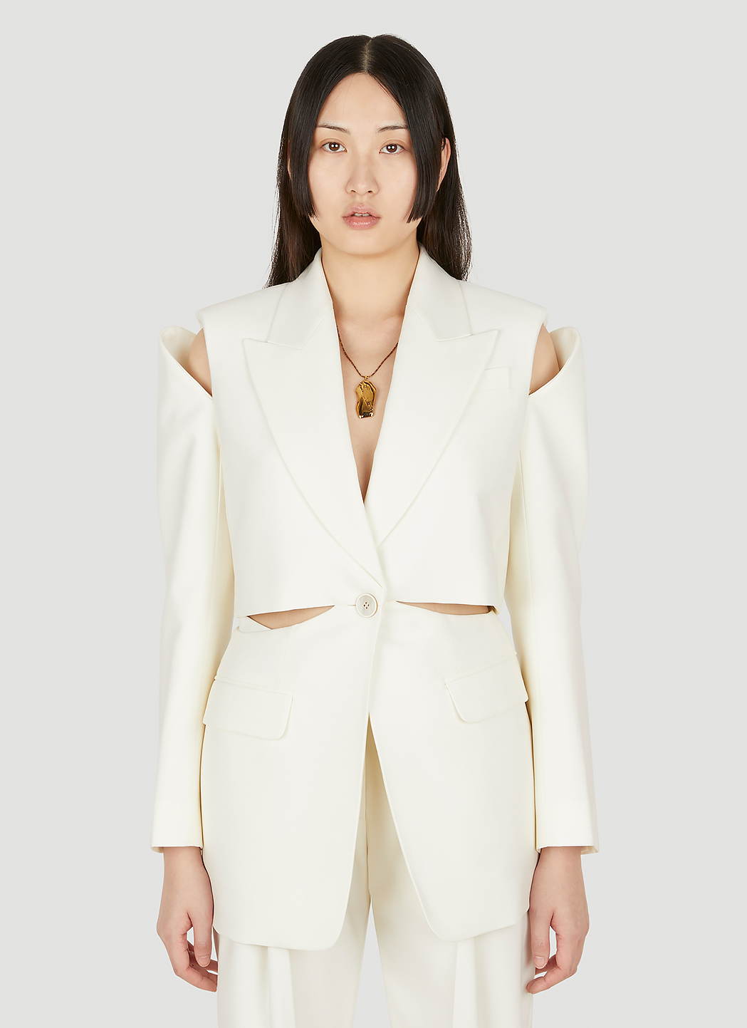 Slashed Blazer