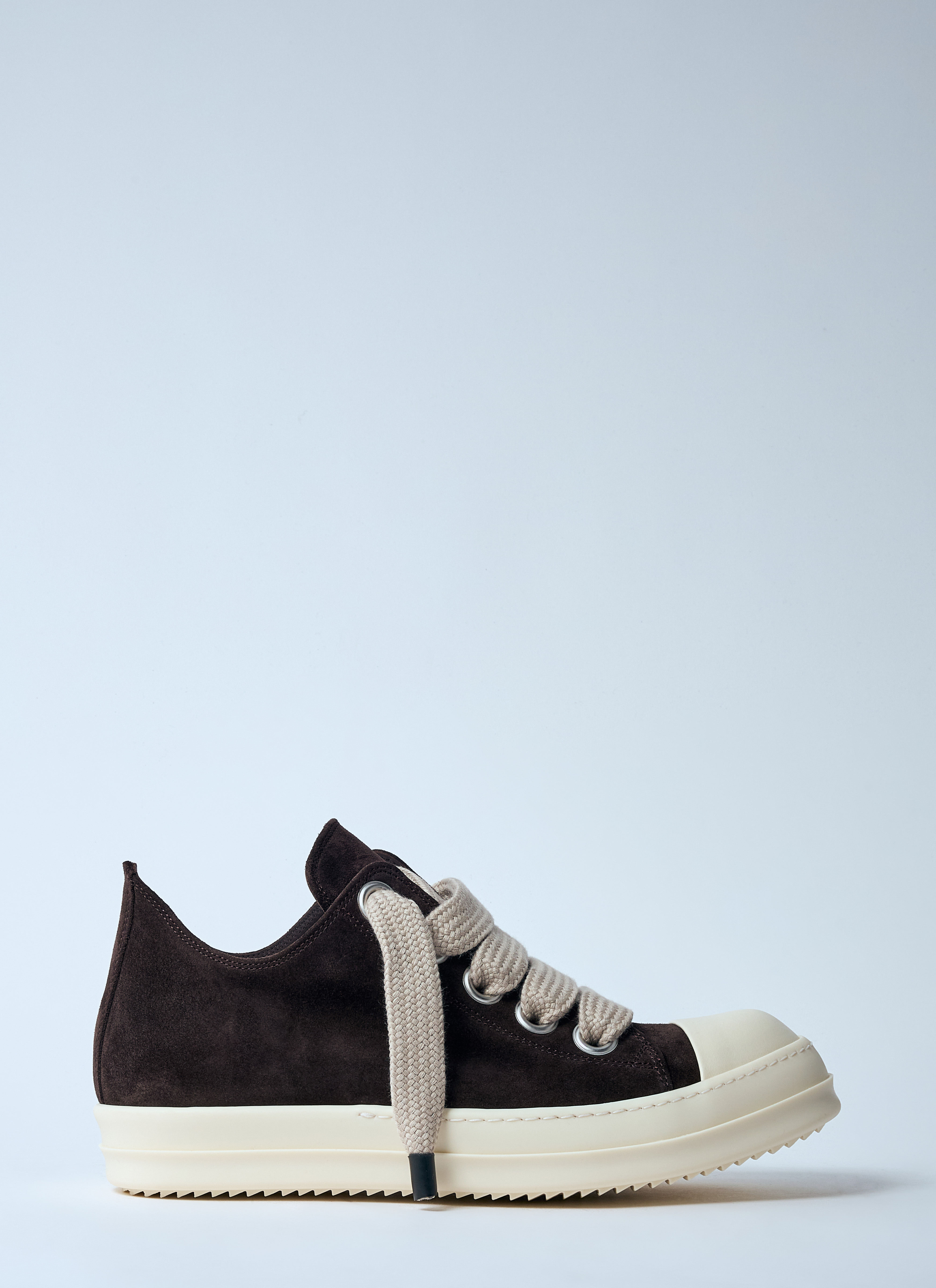 Rick Owens Men's' Jumbo Laced Sneakers in Brown | LN-CC®