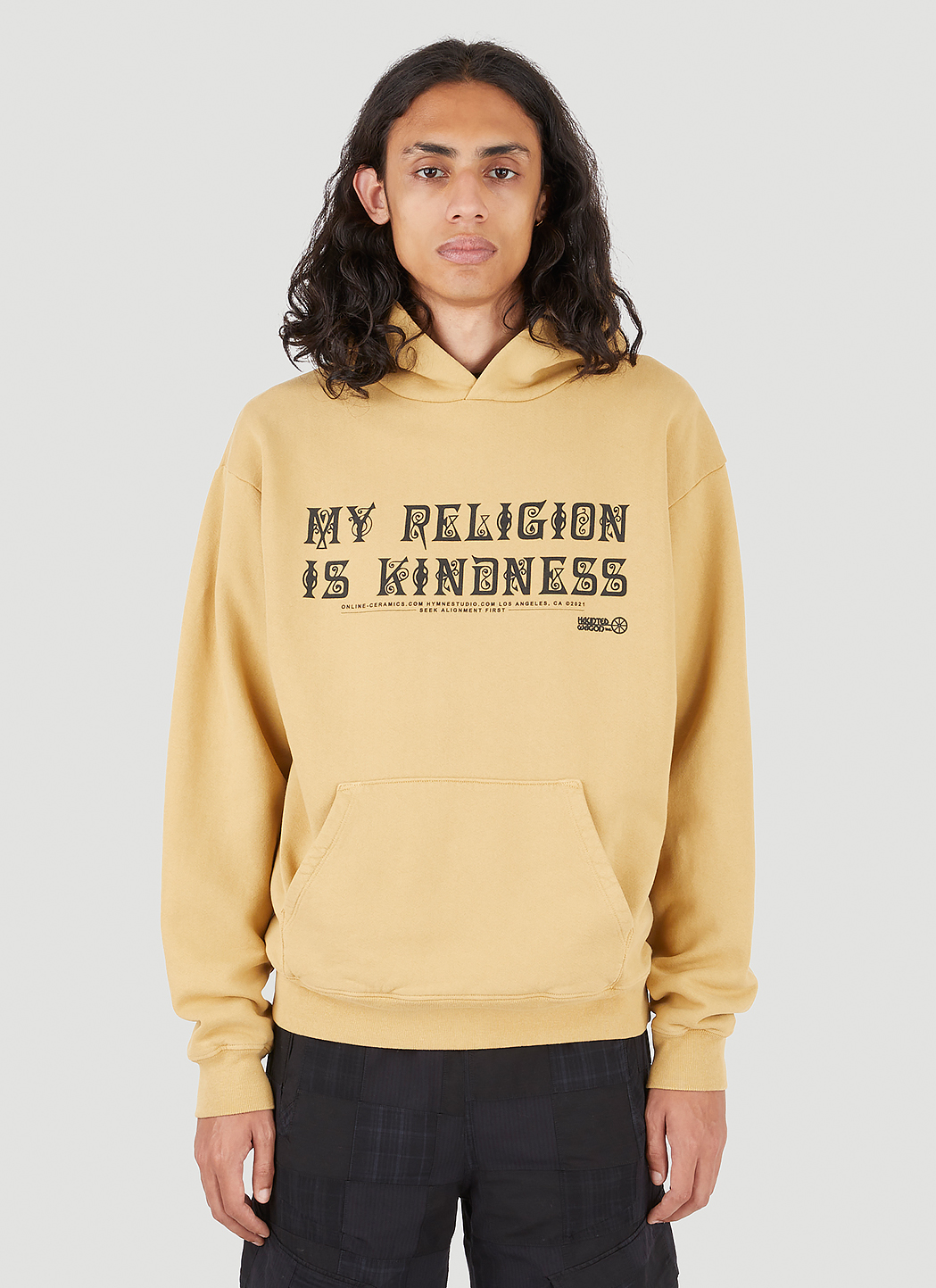 x LN-CC x Online Ceramics Dear Hearts Hooded Sweatshirt