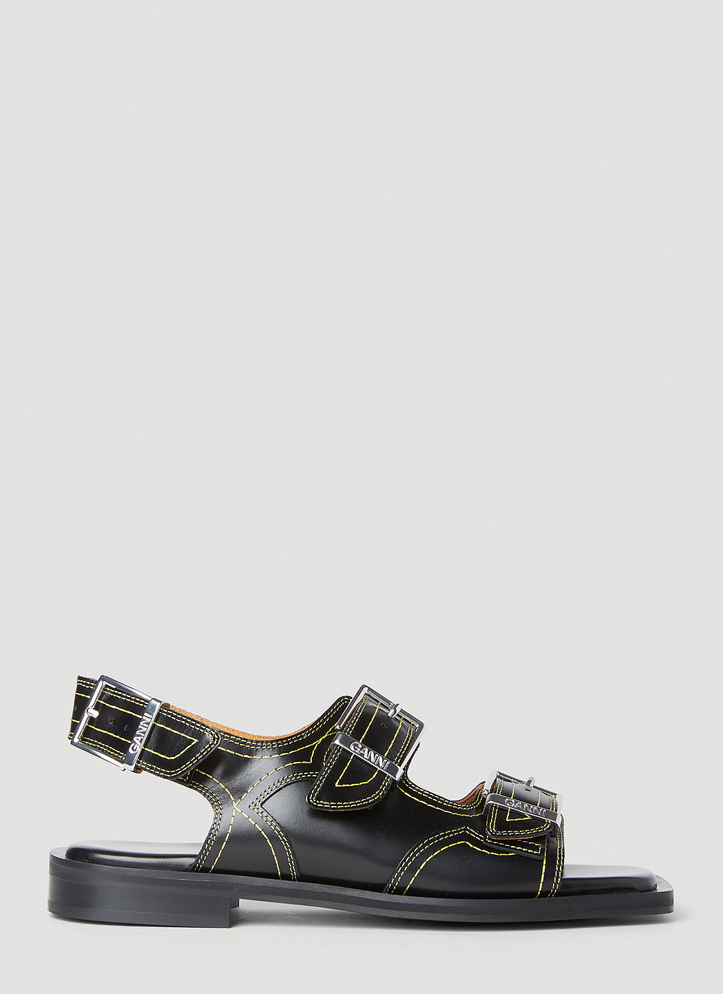 Embroidered Western Sandals