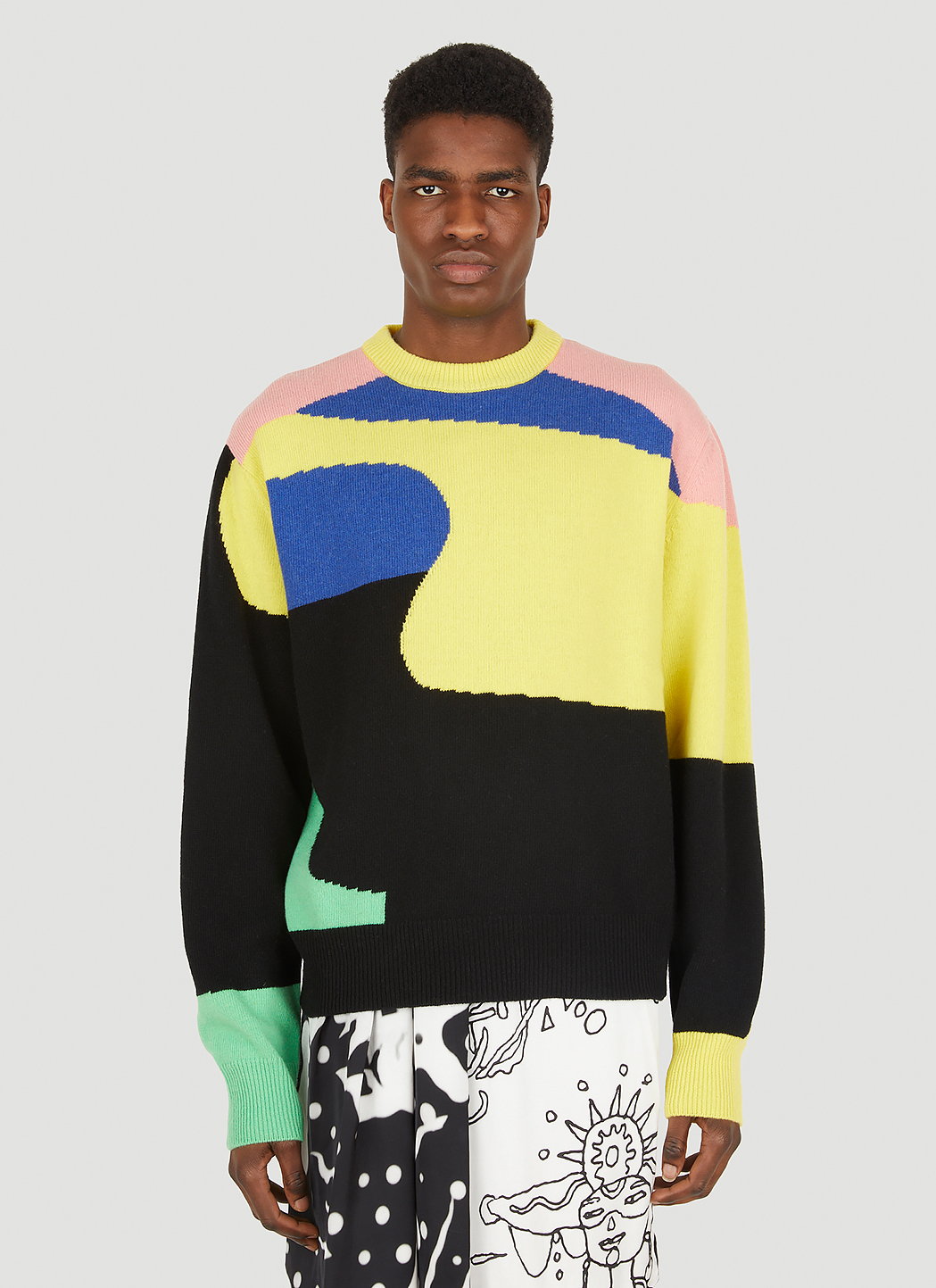 Colour Block Sweater