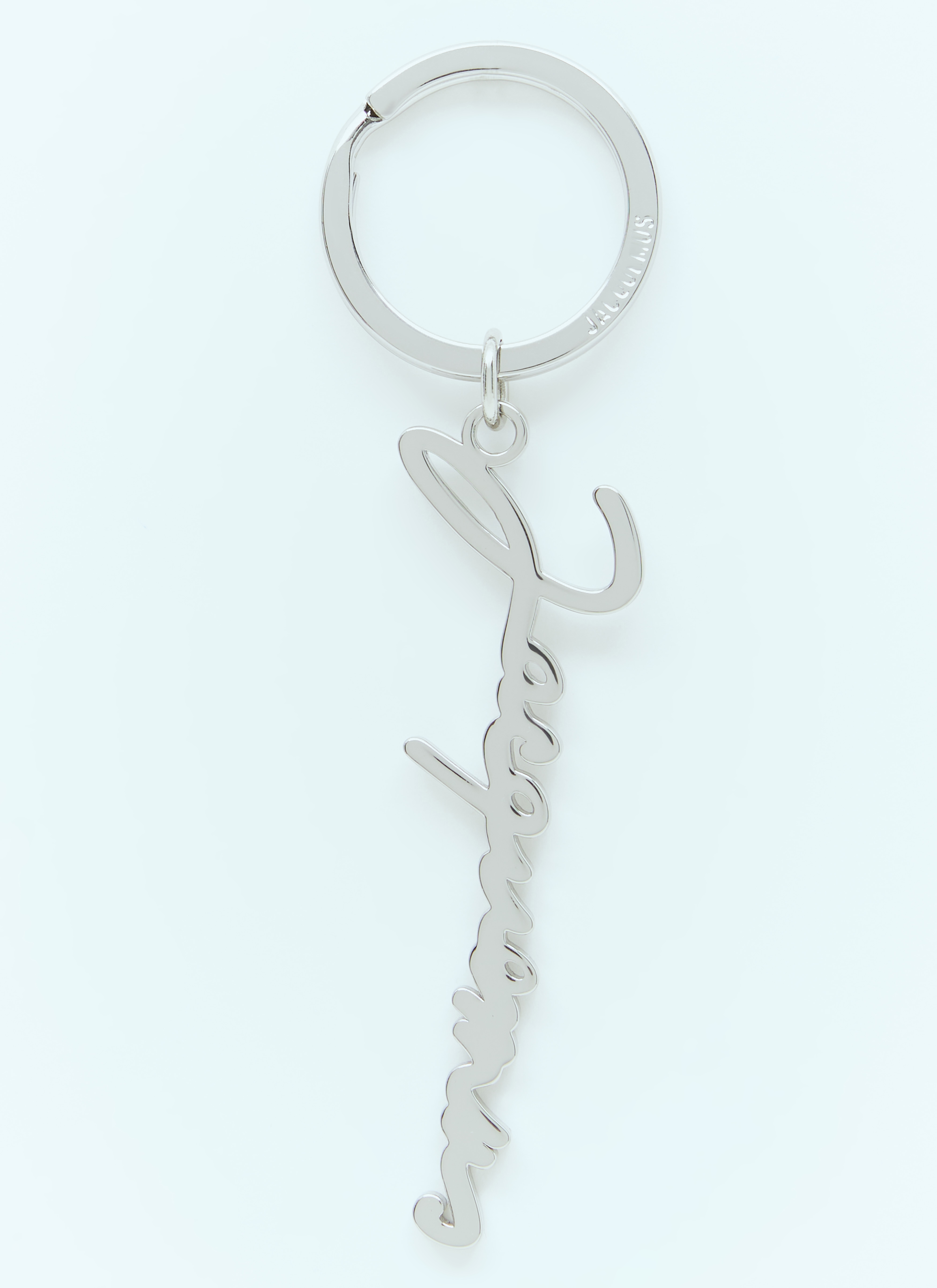 Jacquemus Le Porte Clés Keyring in Silver