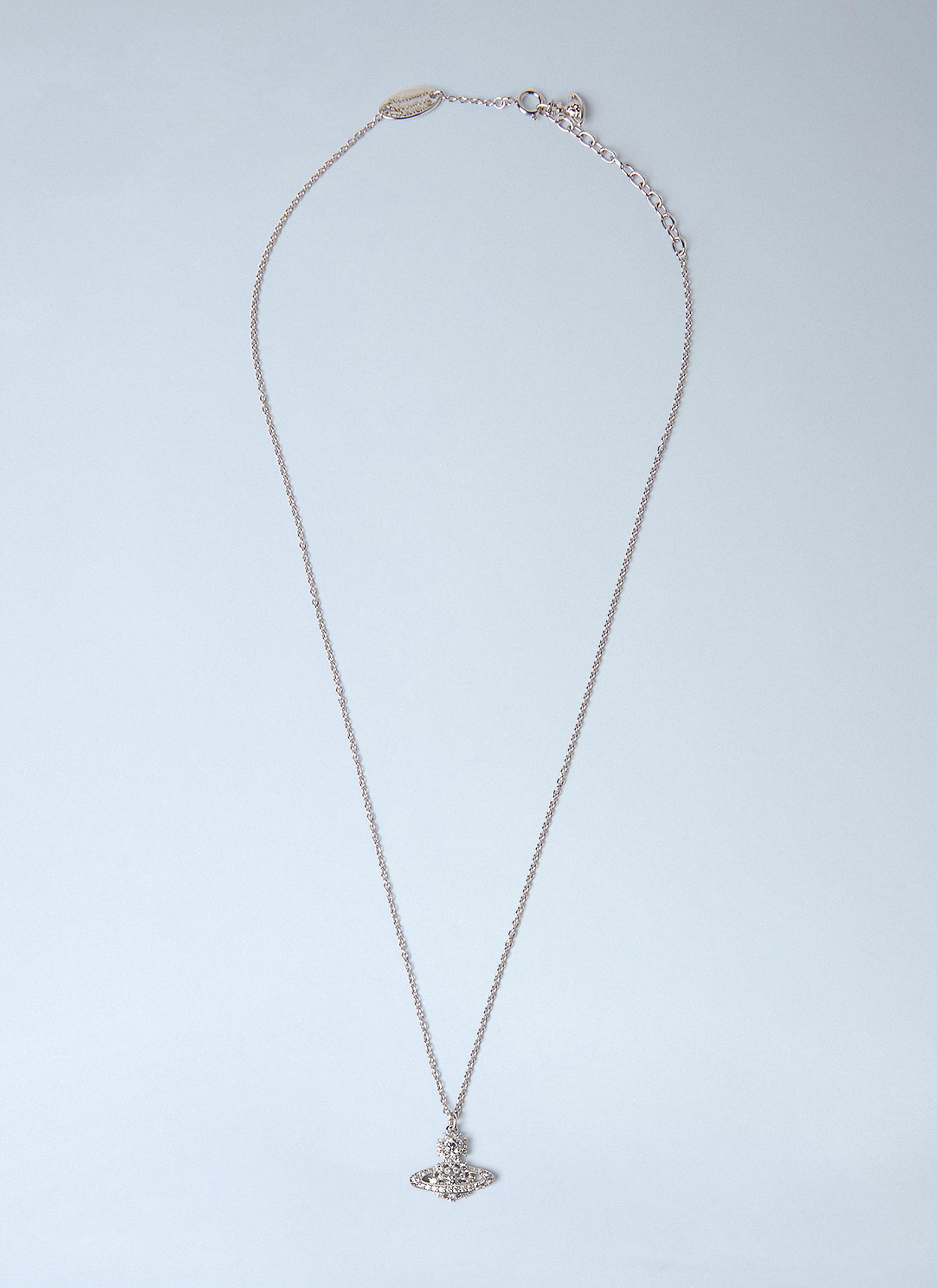 Vivienne Westwood Unisex Silver Narcissa Pendant Necklace - Jewellery One Size