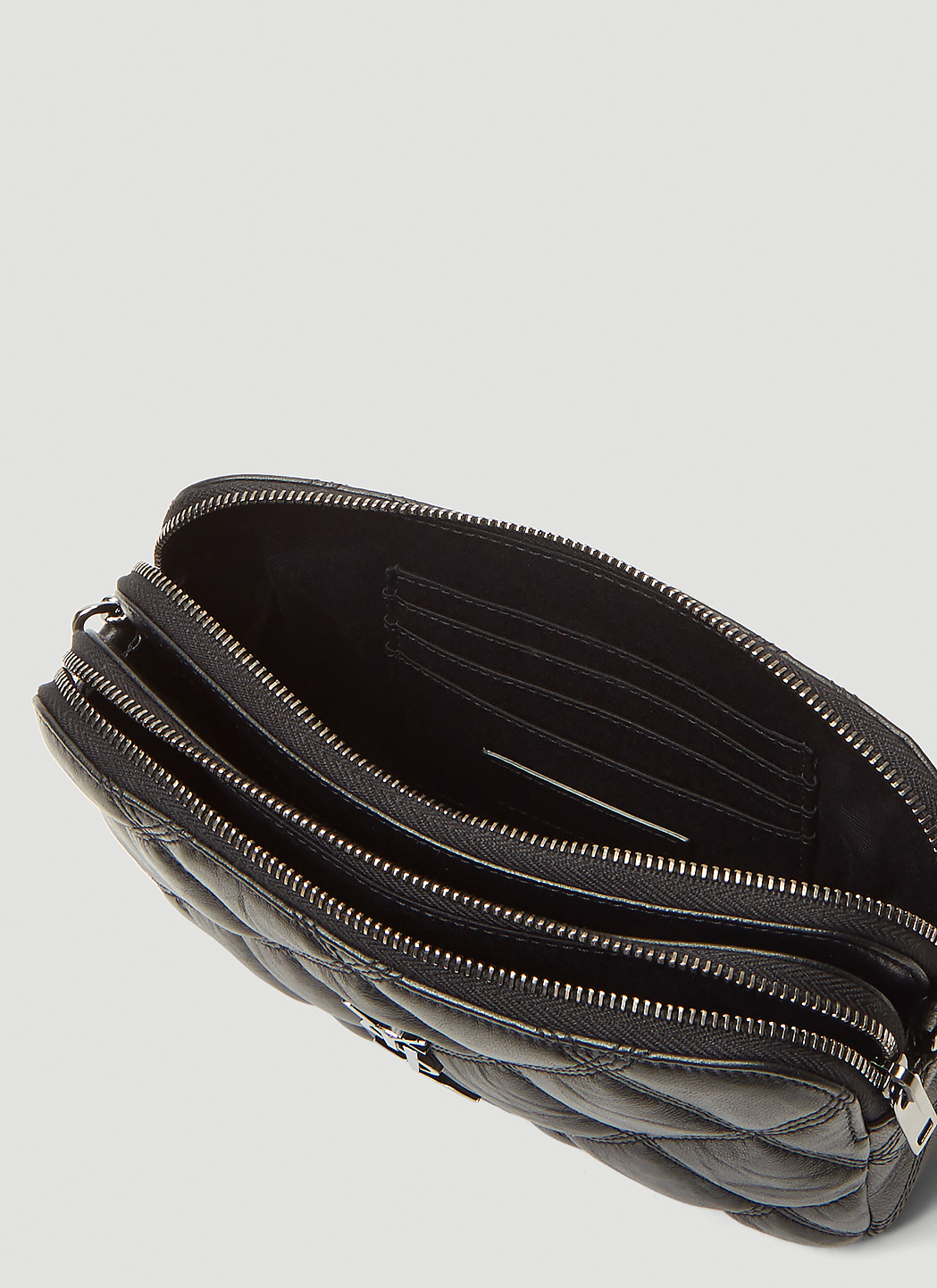 saint laurent becky double zip