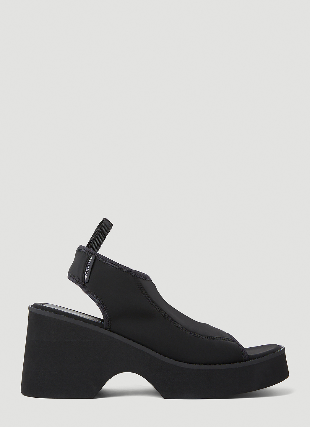 Courrèges Wave Platform Sandals