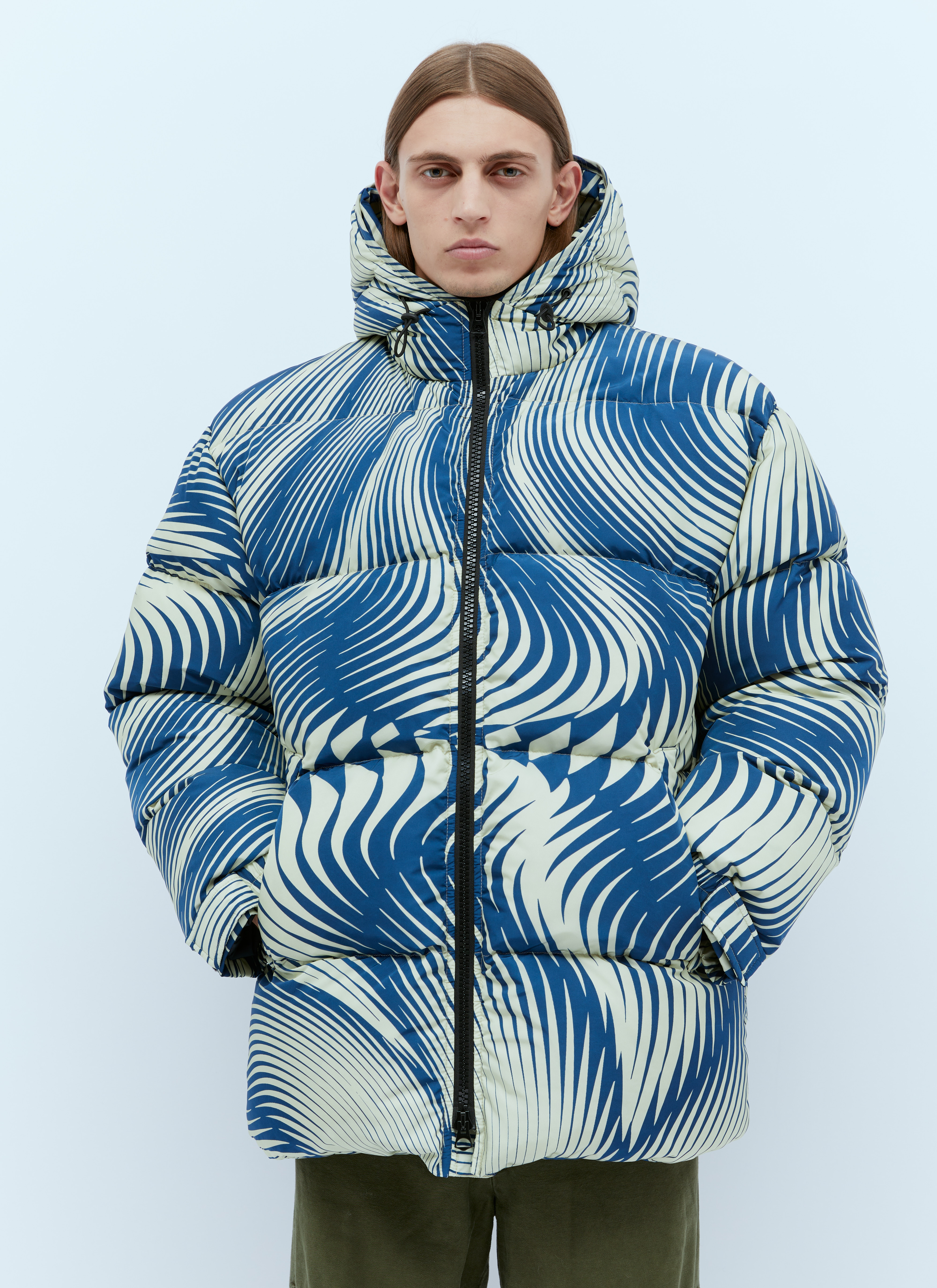 DRIES VAN NOTEN ブラック パデッド ジャケット