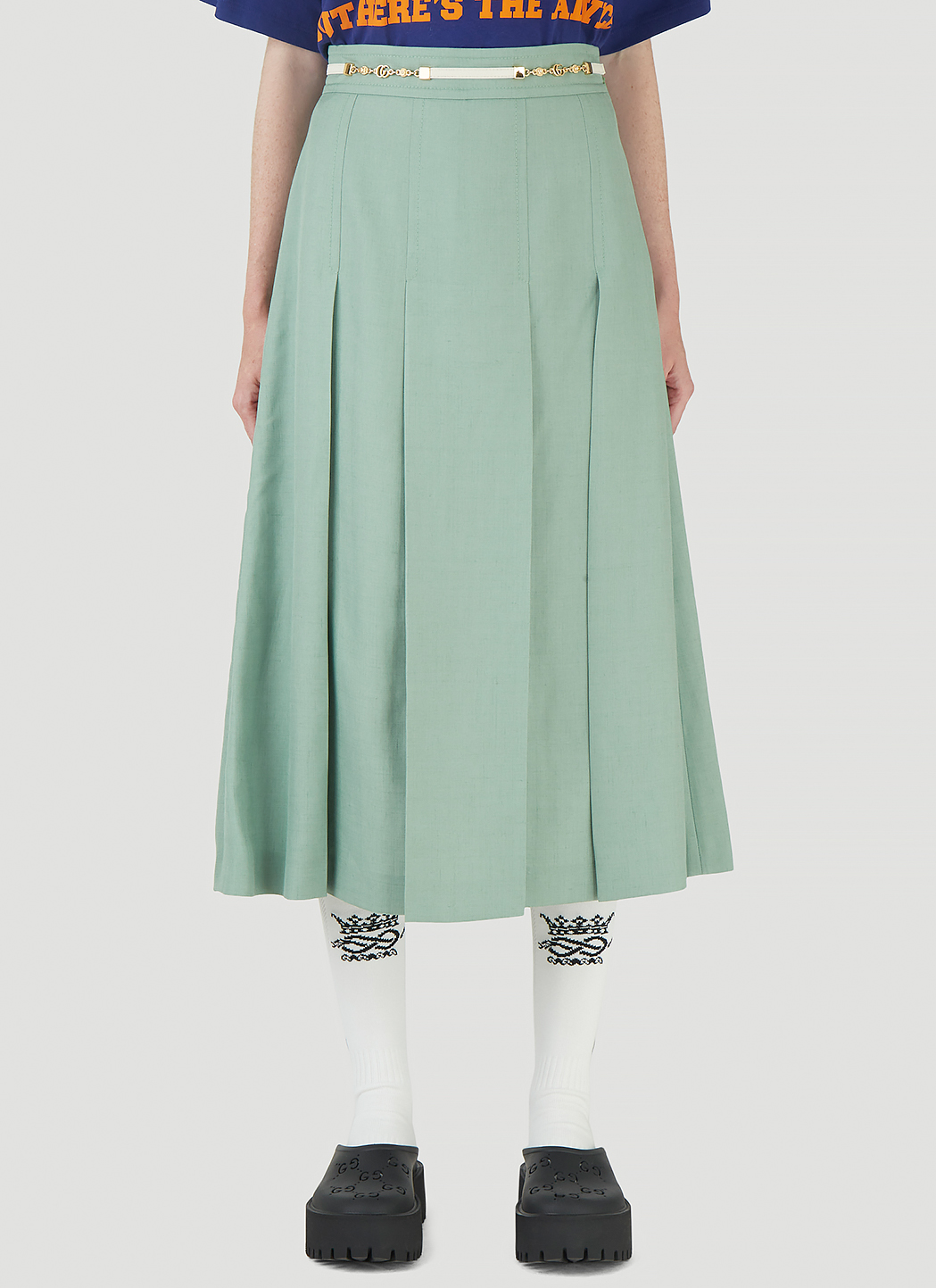 Pleated Skirt