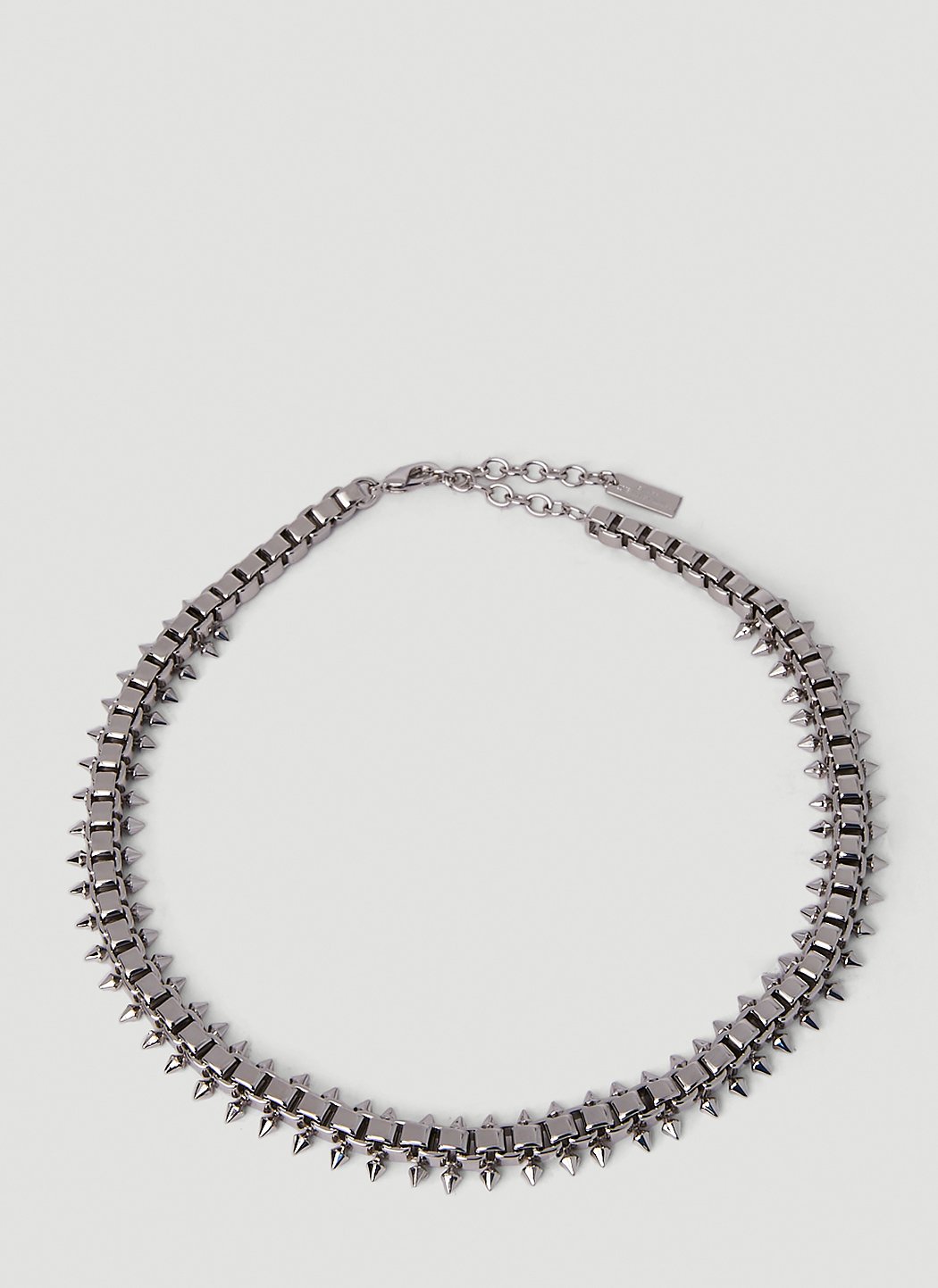 Squares and Spikes Necklace